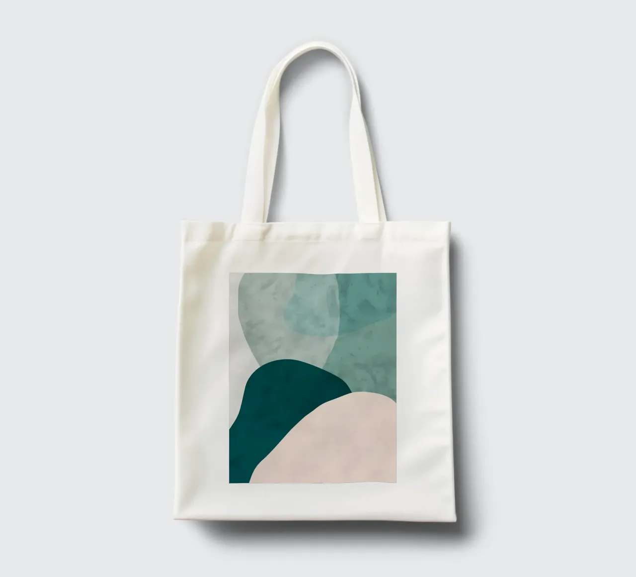 ASTRATTO ORGANICO 107A borsa in juta da Aiden Garcia