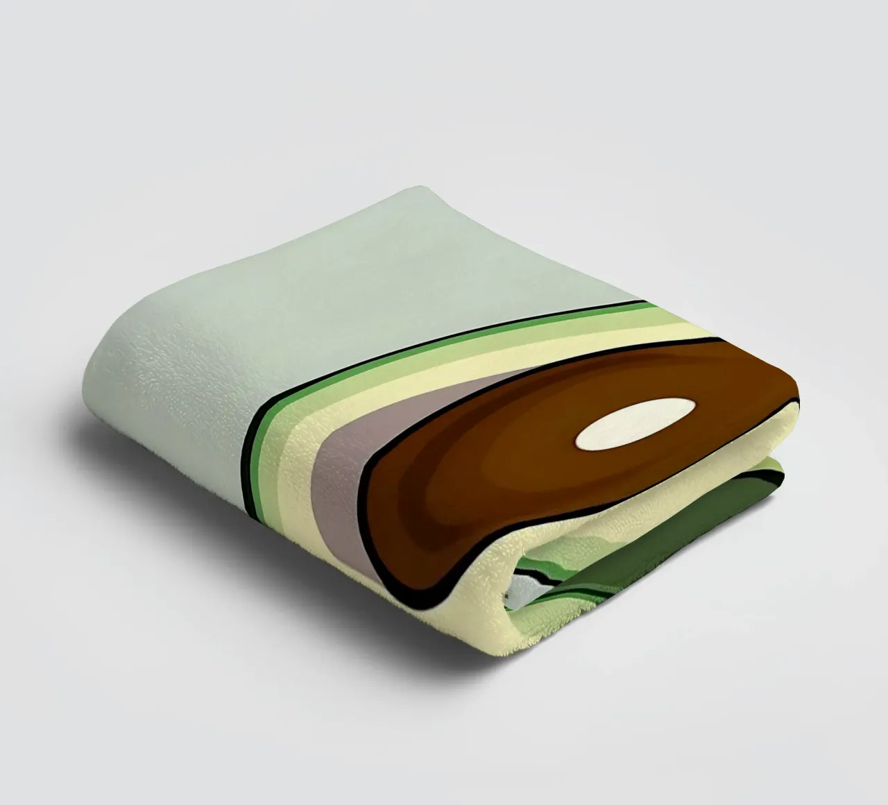 Avocado_Stil_A_3 asciugamano da bagno da Pink- und LoveArt by LK