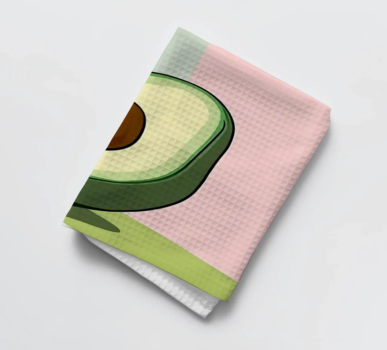 Avocado_Stil_A_3 canovaccio da cucina da Pink- und LoveArt by LK