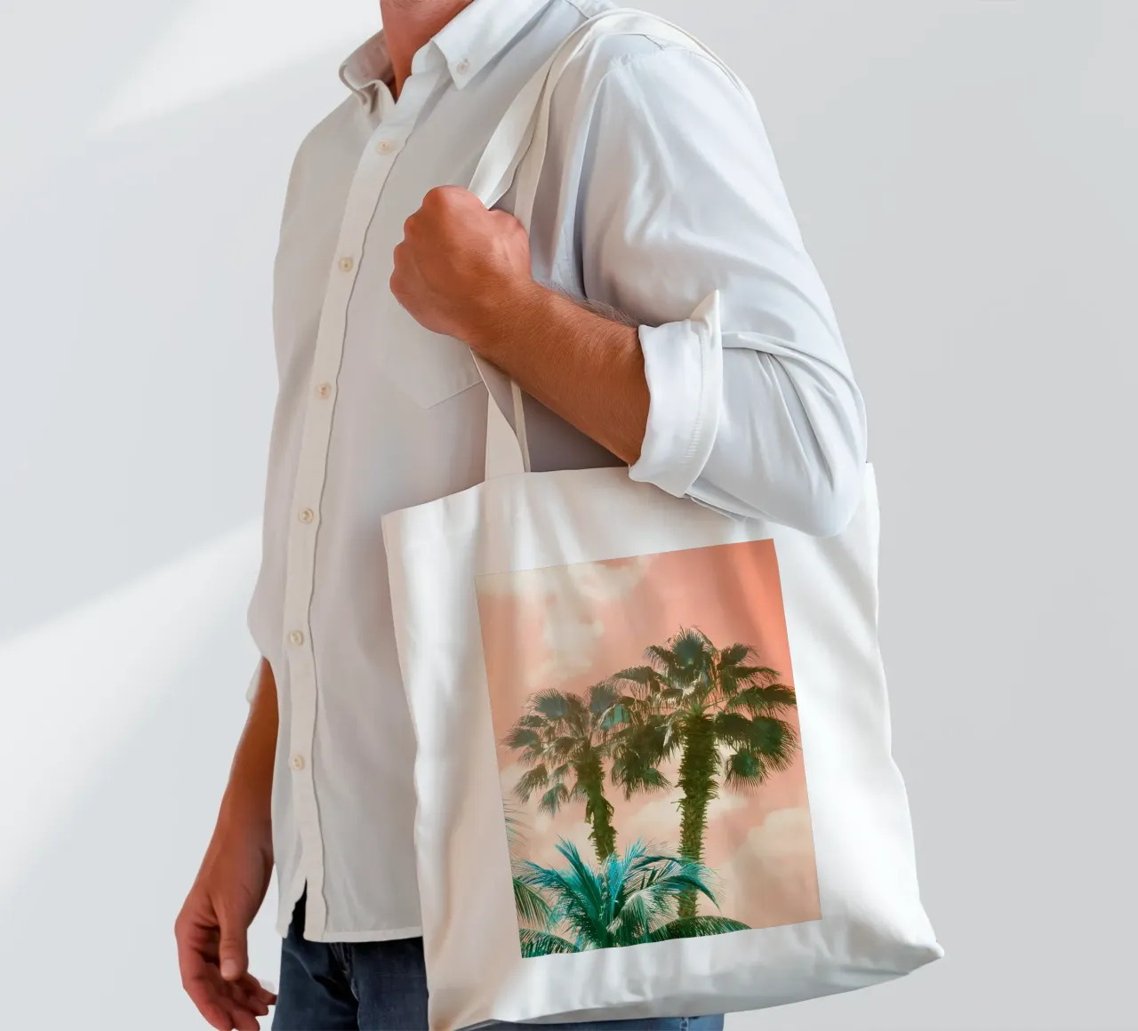 Palme Summer Vibes 2 borsa in juta da Matthew Katz
