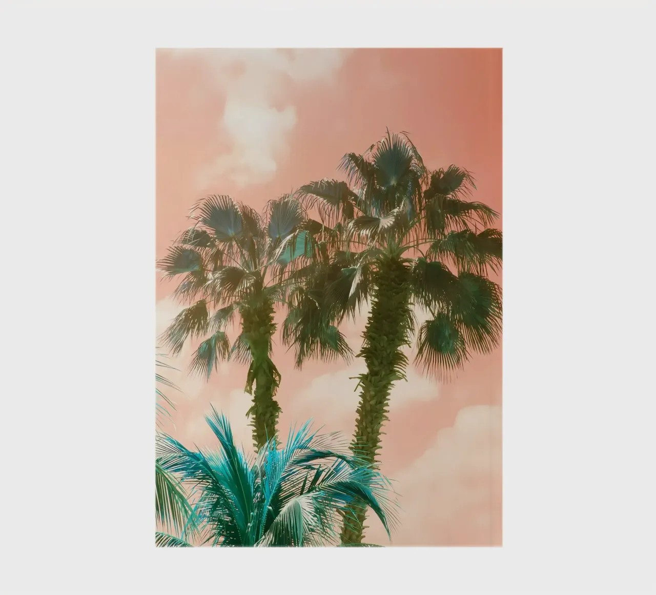 Palm Trees Summer Vibes 2 notebook by Matthew Katz