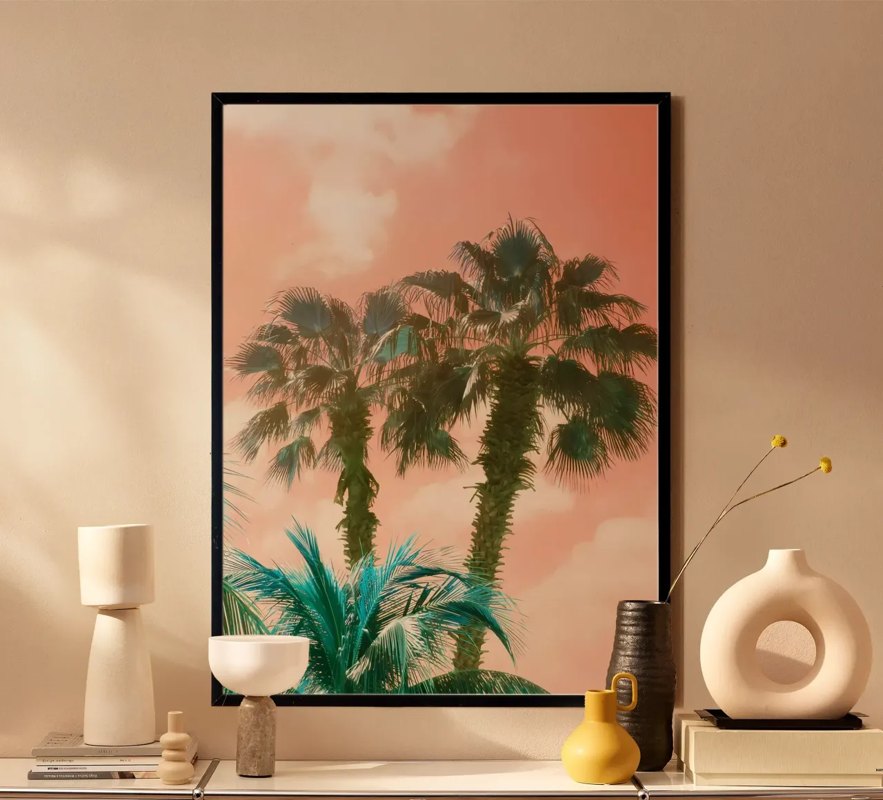 Palme Summer Vibes 2 carta hahnemühle da Matthew Katz