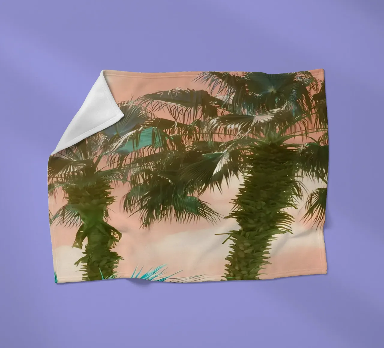 Palme Summer Vibes 2 coperta in pile da Matthew Katz