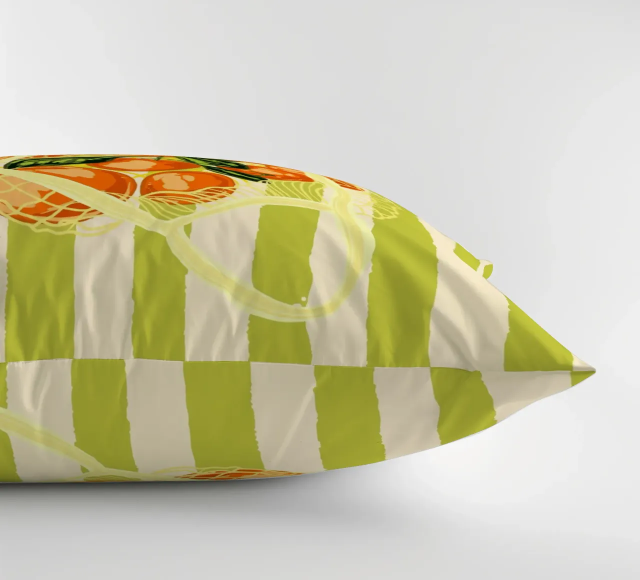 Mandarini retrò in borsa a rete cuscino da EDMPROJECT