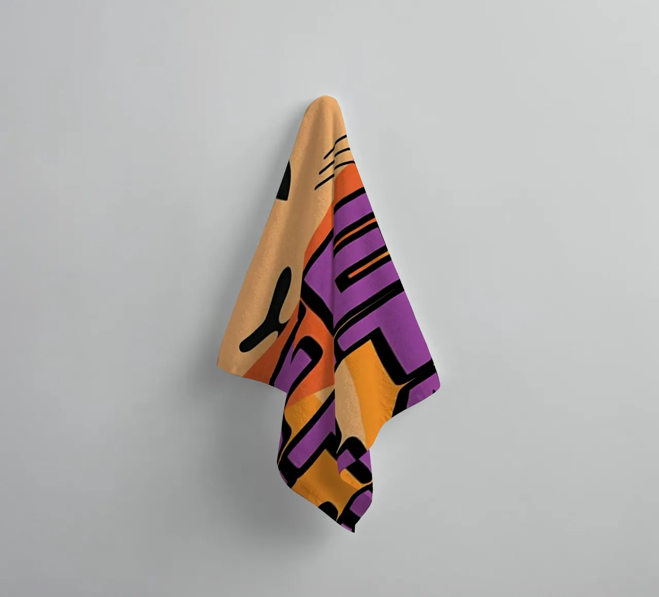 J'aime vraiment les chats Ok serviette de bain de Bartosz Powalka