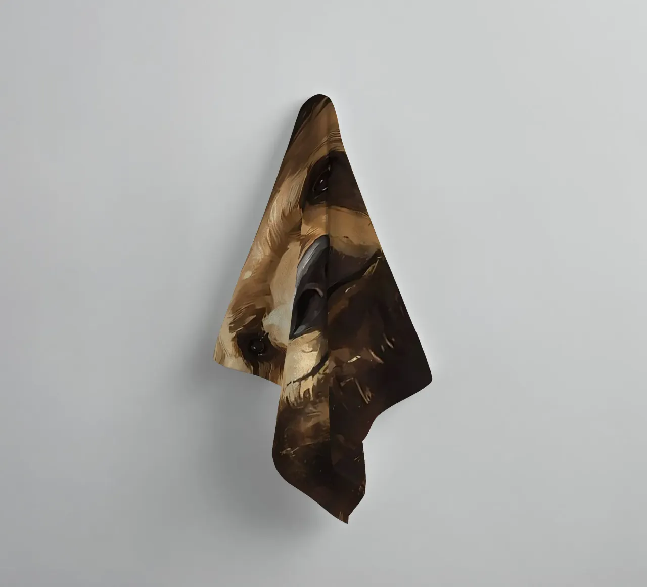 Bear with Toilet Paper towel by Adrian Patel