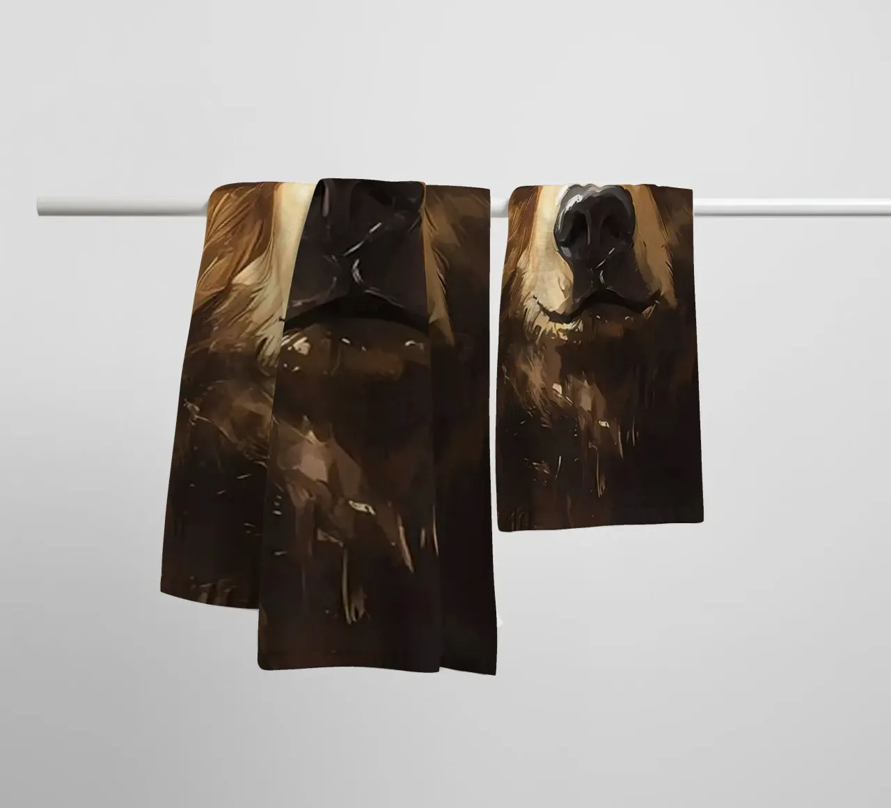 Bear with Toilet Paper towel by Adrian Patel