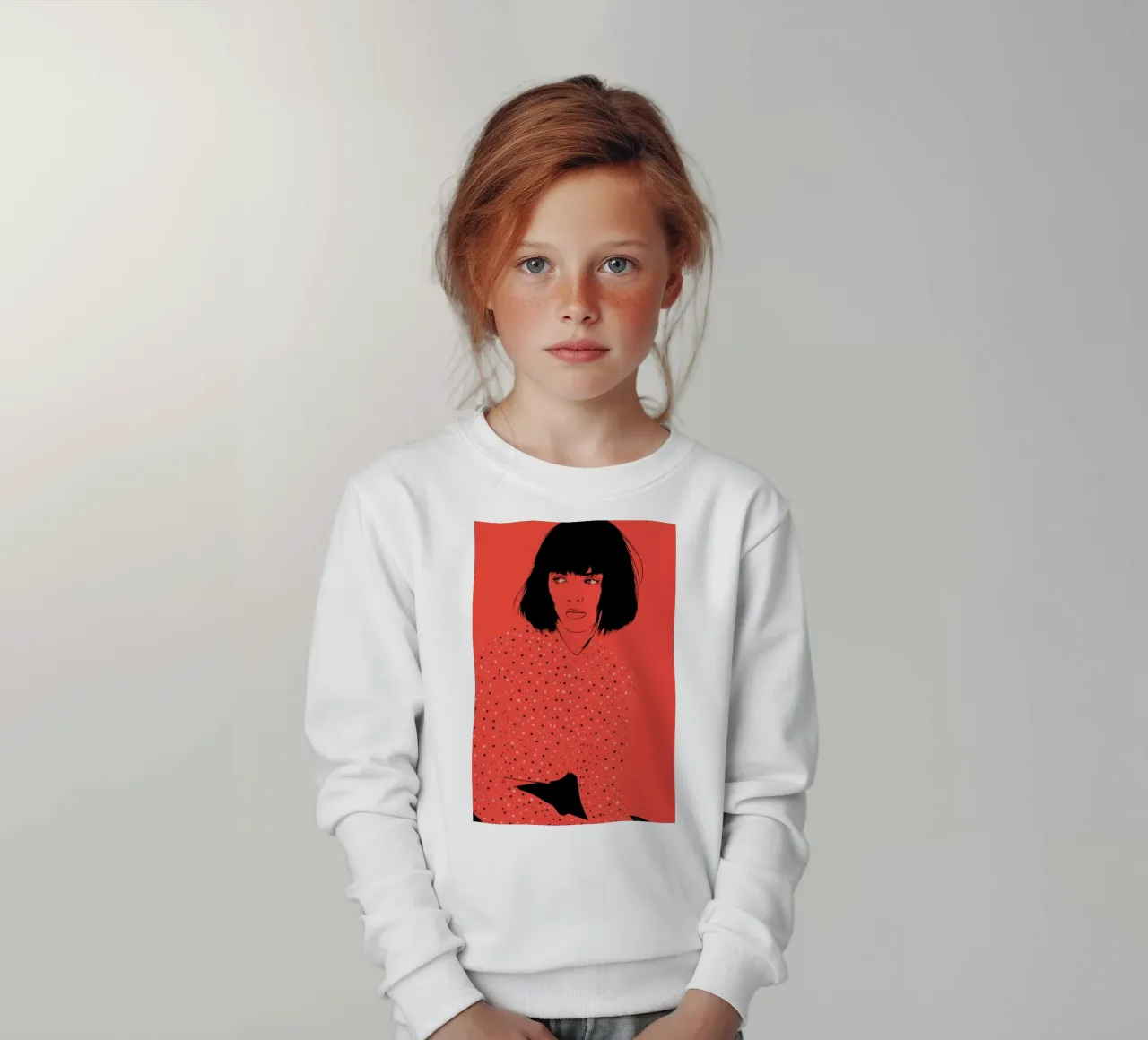 Home 04 kids sweatshirt by Cranio Dsgn