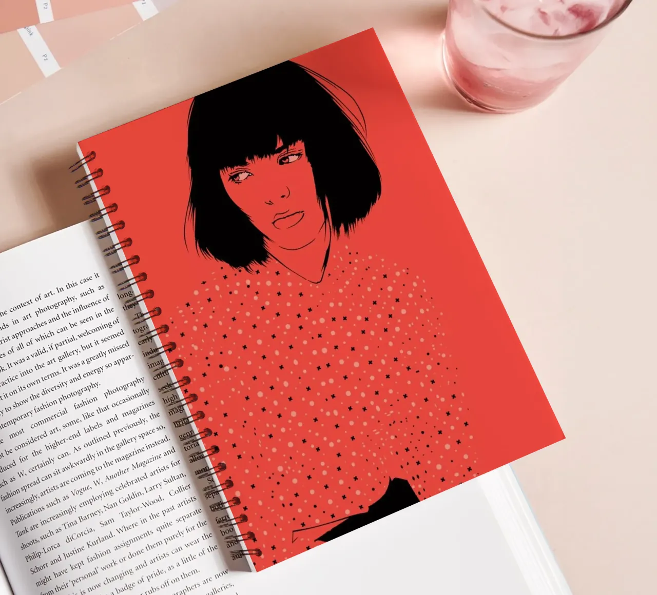 Home 04 spiral notebook by Cranio Dsgn