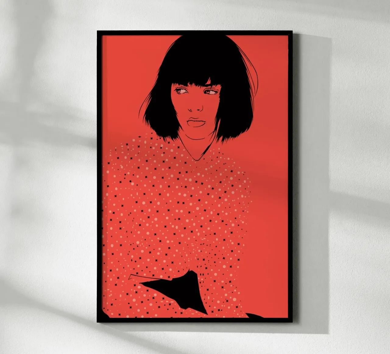 Home 04 poster con telaio in legno da Cranio Dsgn