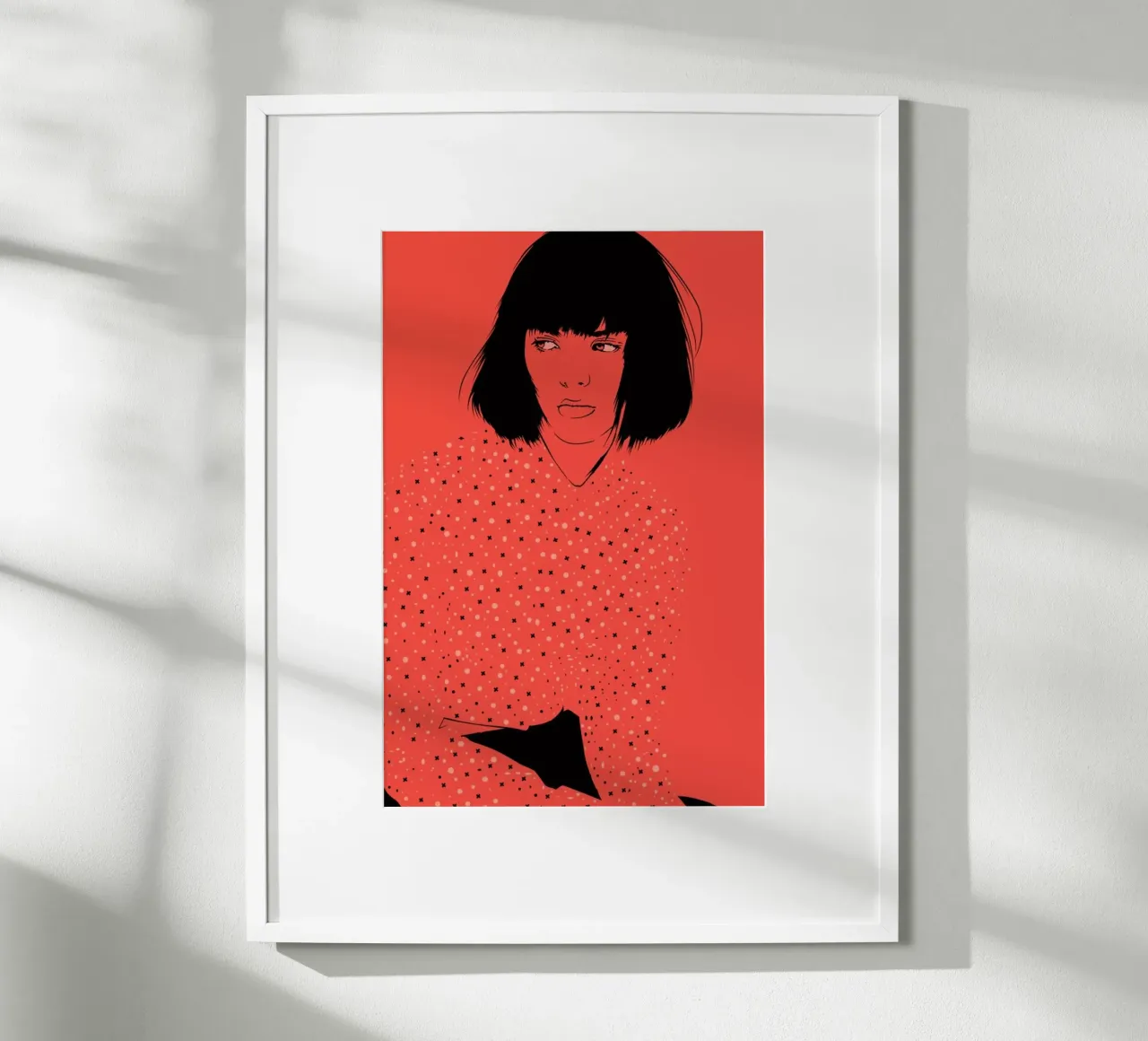 Home 04 poster con telaio in legno da Cranio Dsgn