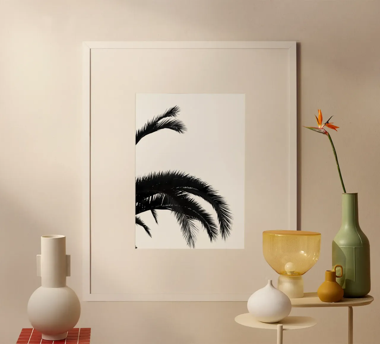 Palmleafs BW poster da Matthew Katz