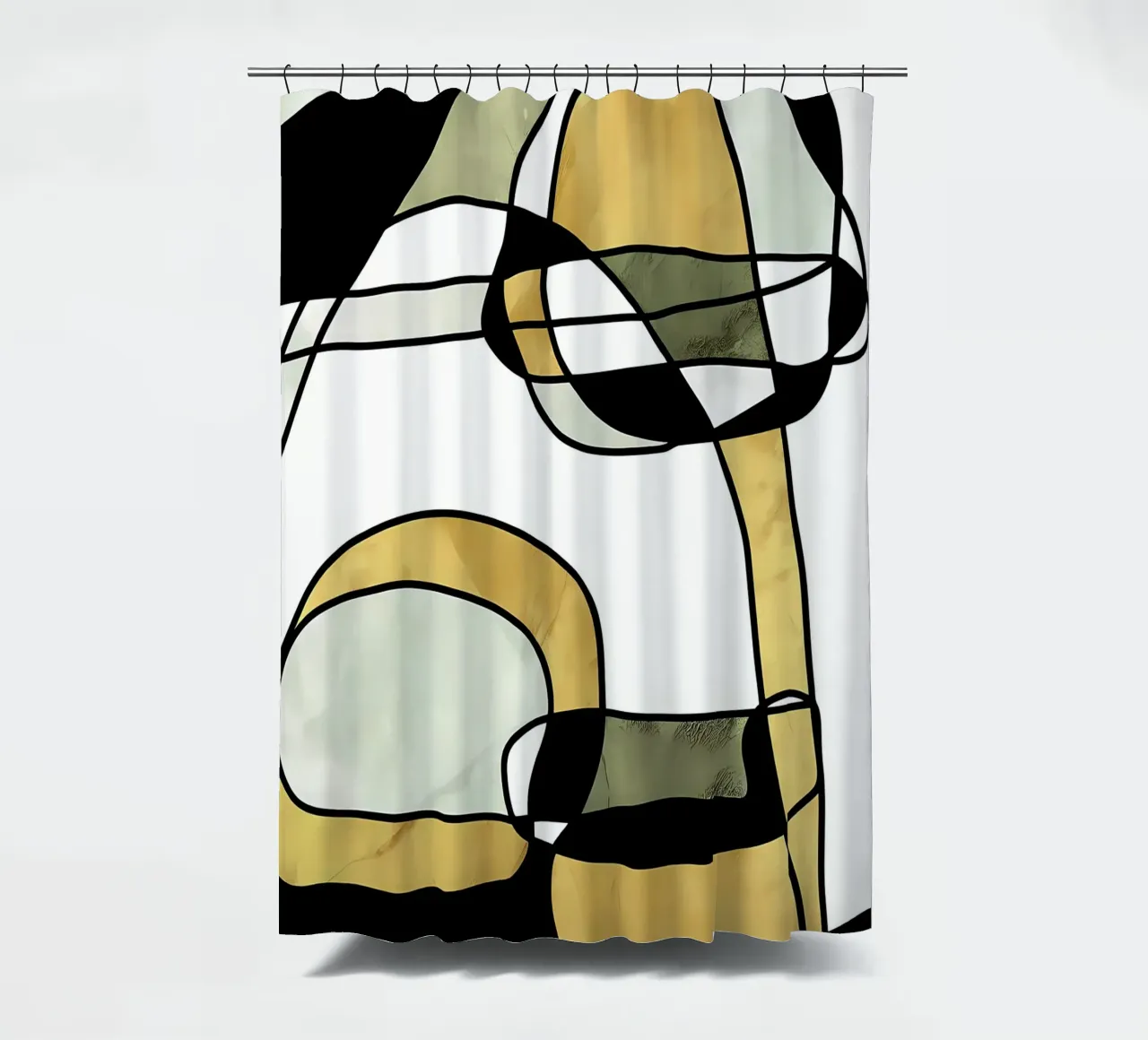 PENNELLATE 26A tenda da doccia da Aiden Garcia