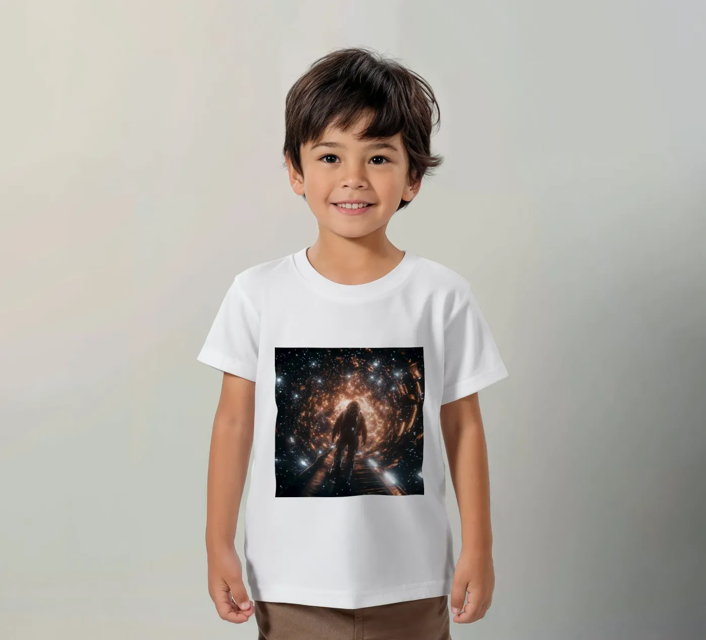 Arrival kinder t-shirt van Stellar Dream Art