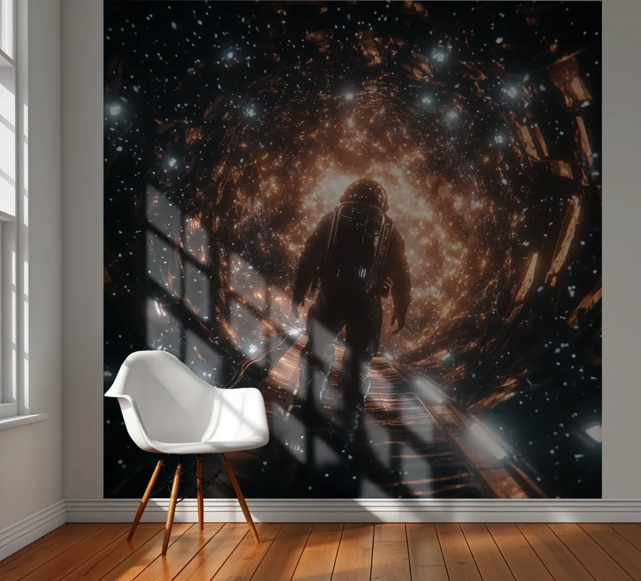 Arrival fotobehang van Stellar Dream Art
