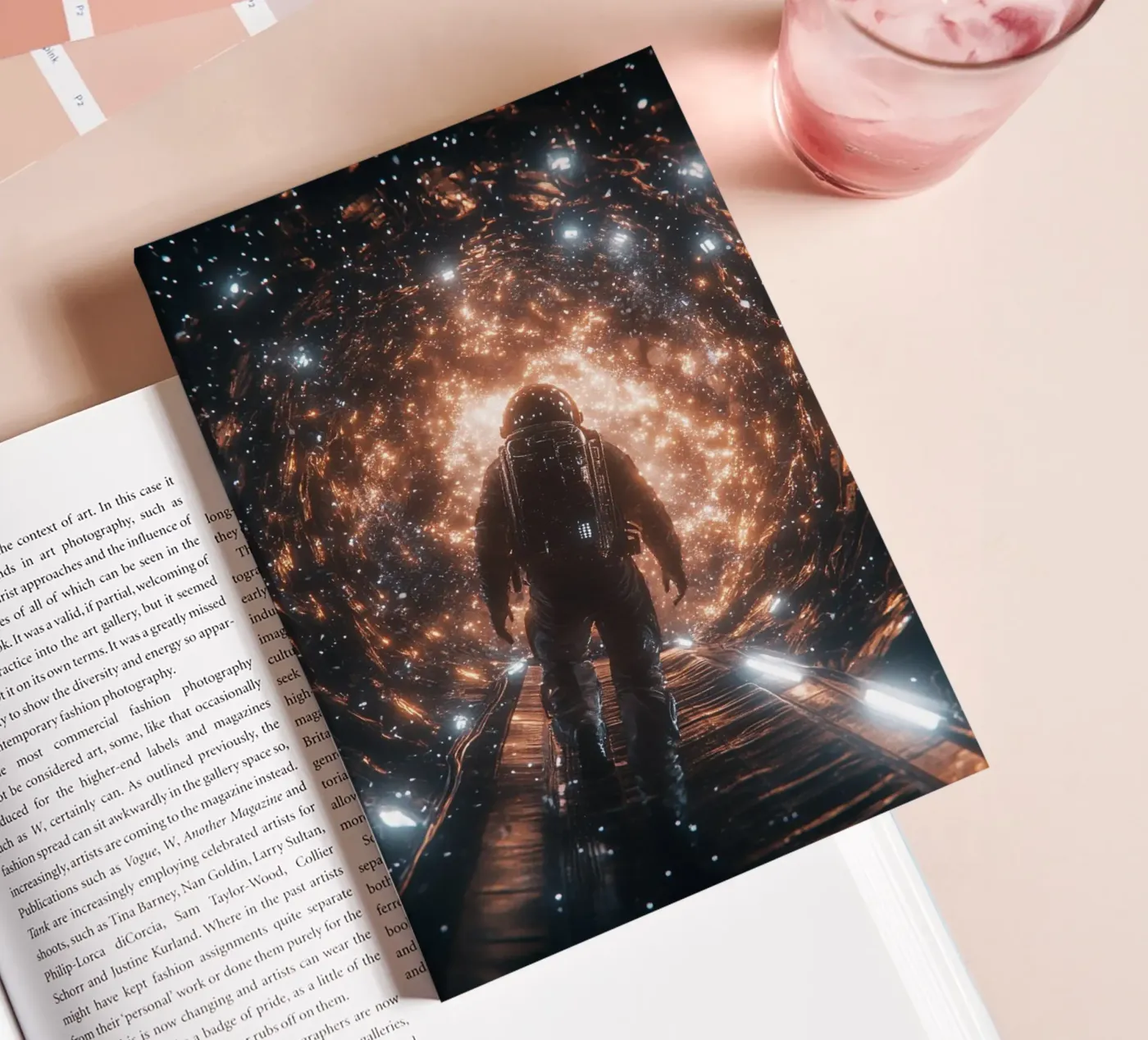 Arrival notebook by Stellar Dream Art