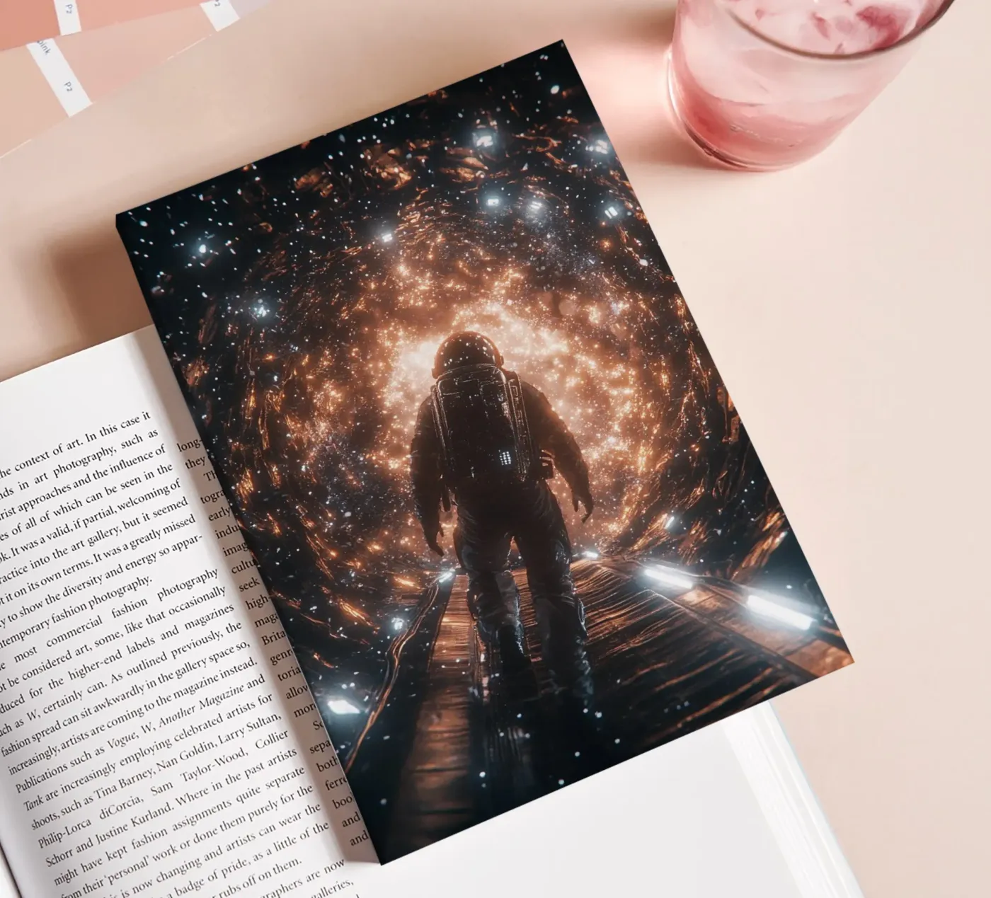 Arrival notebook by Stellar Dream Art