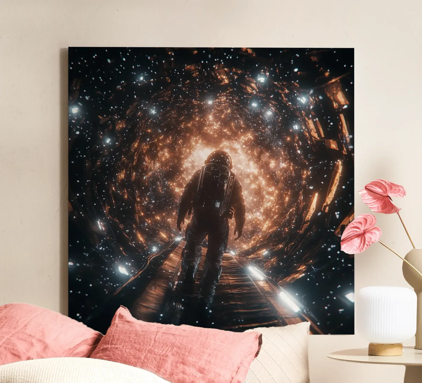 Arrival canvas van Stellar Dream Art
