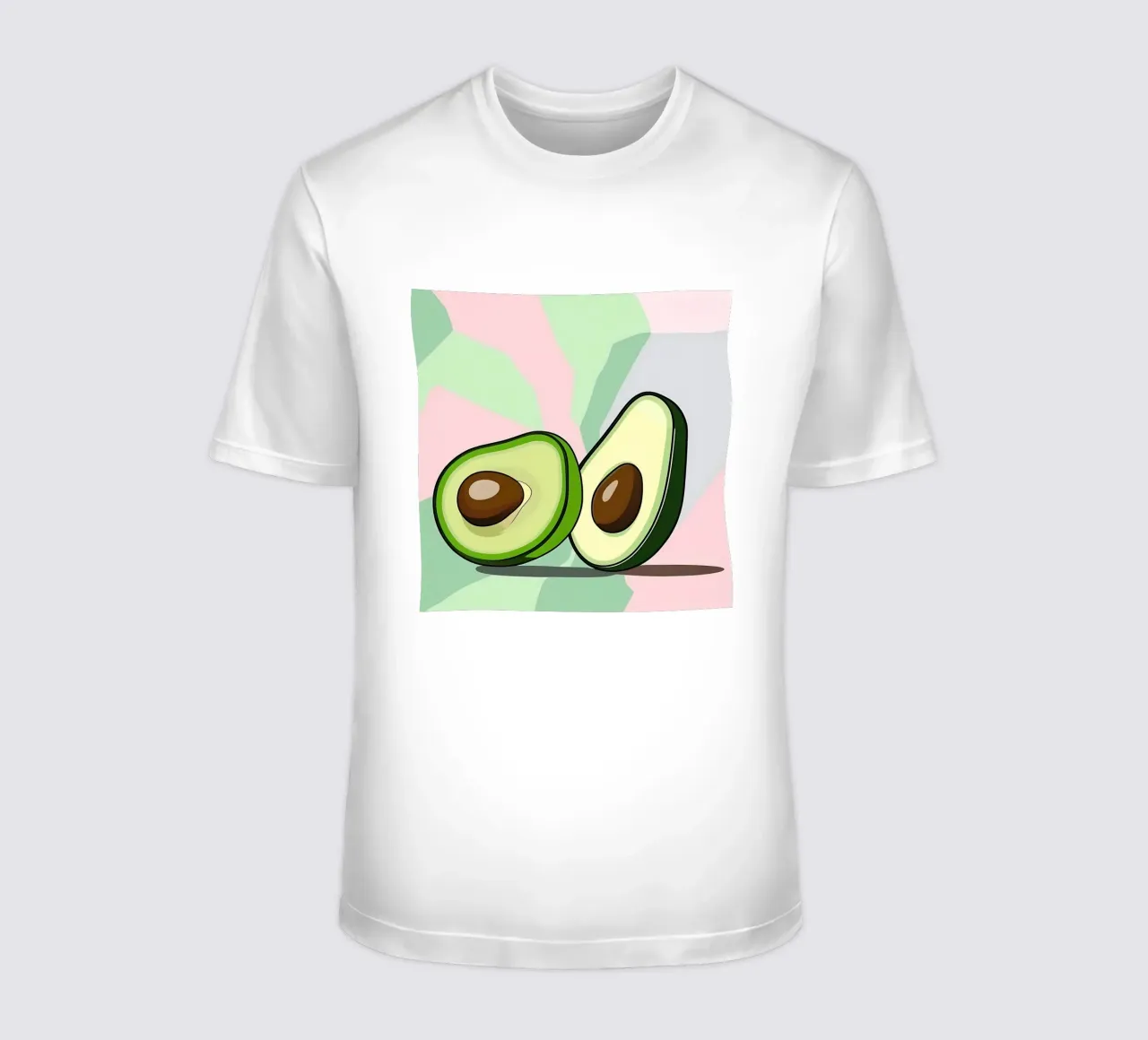 Avocado_Stil_A_5 t-shirt da Pink- und LoveArt by LK