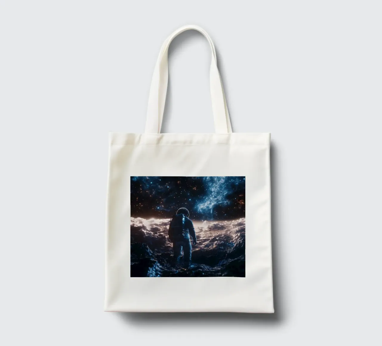 Solivagant borsa in juta da Stellar Dream Art
