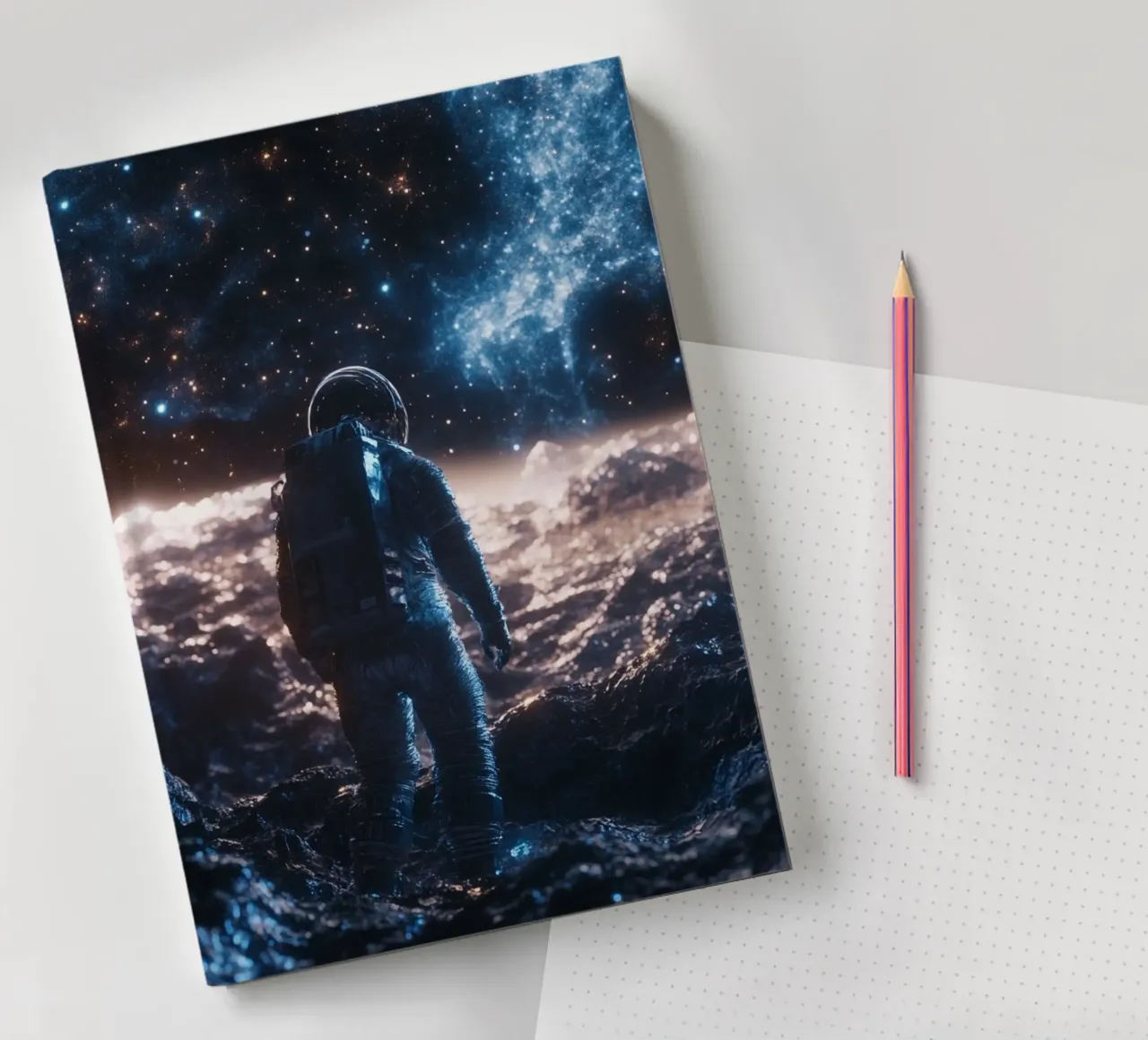 Solivagant notebook by Stellar Dream Art