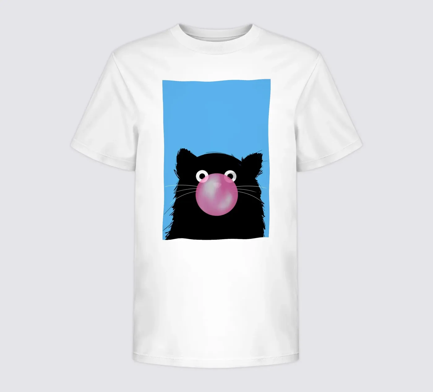 Cat Bubble t-shirt bambini da Doozal