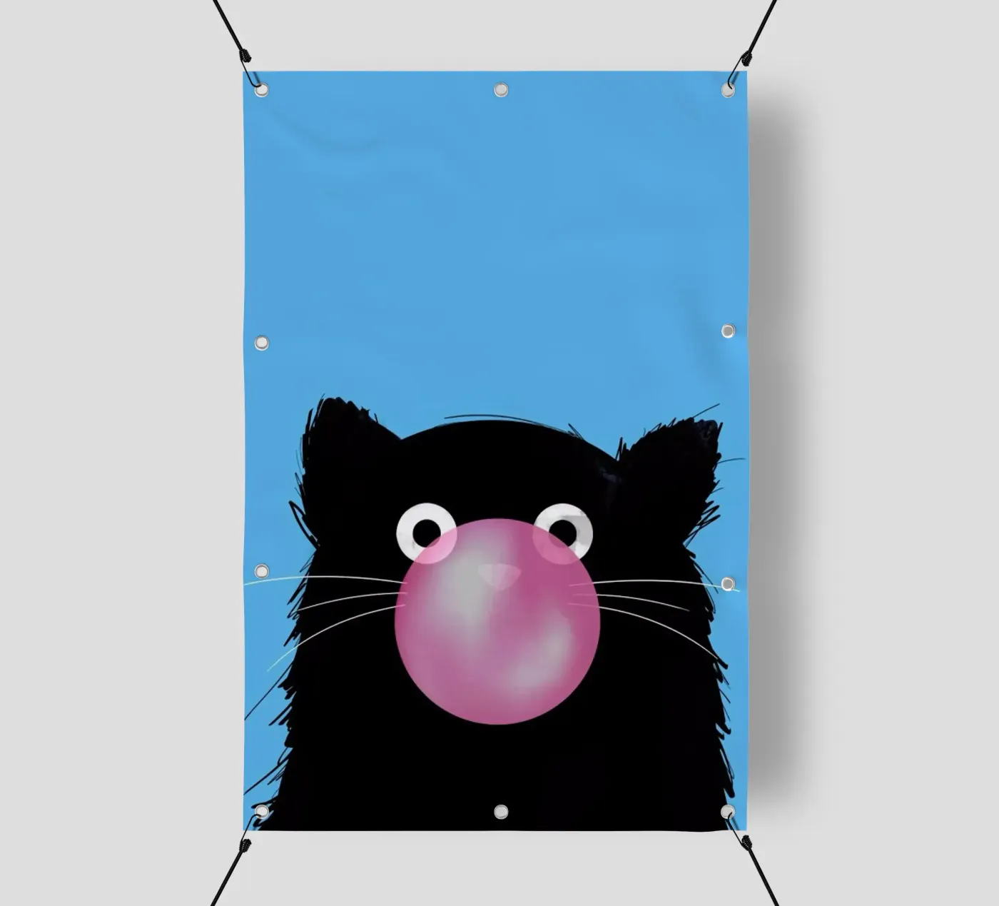 Cat Bubble PVC Plane von Doozal
