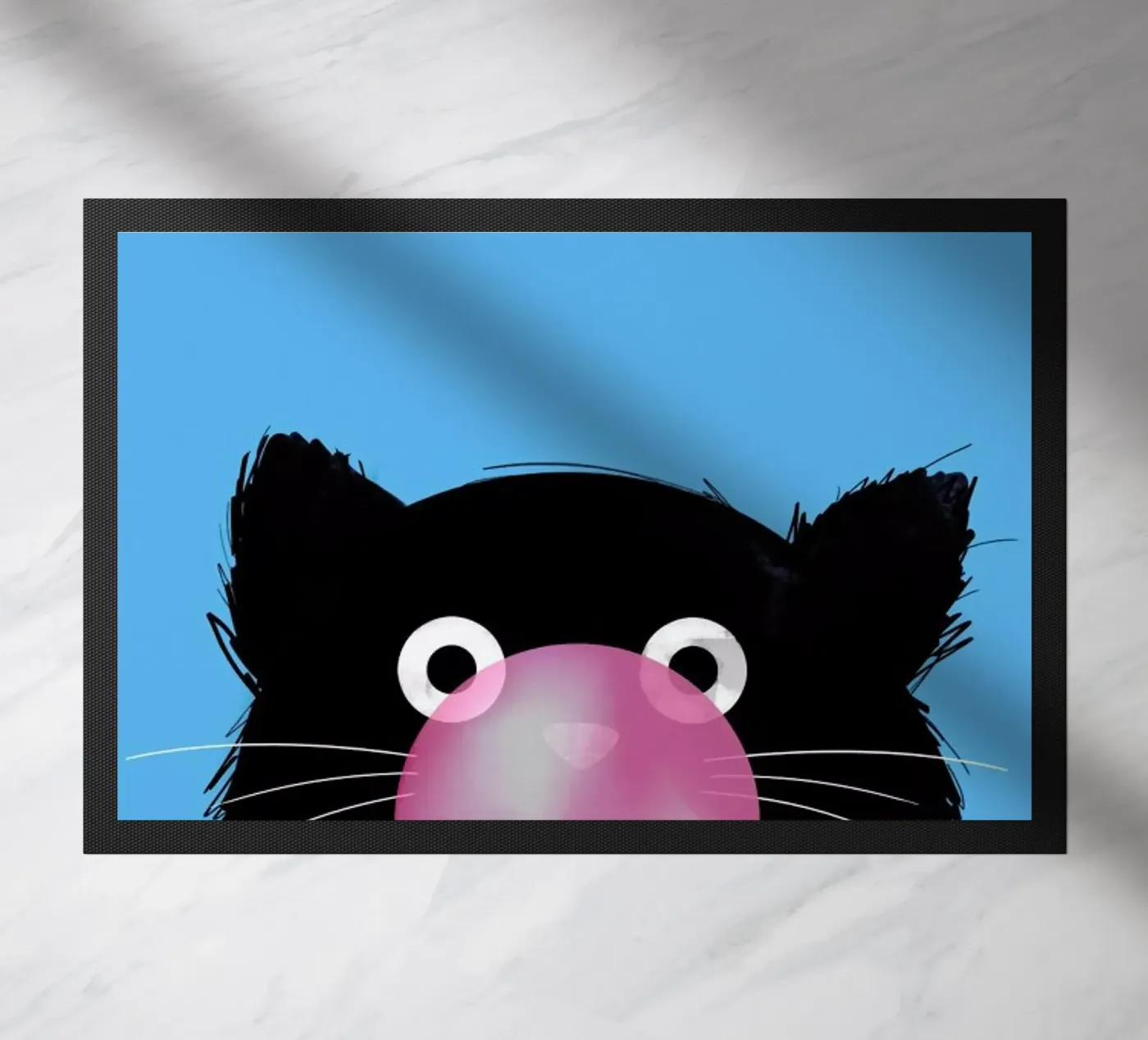 Cat Bubble paillasson de Doozal