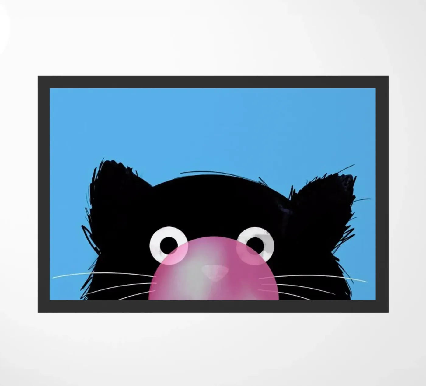Cat Bubble paillasson de Doozal