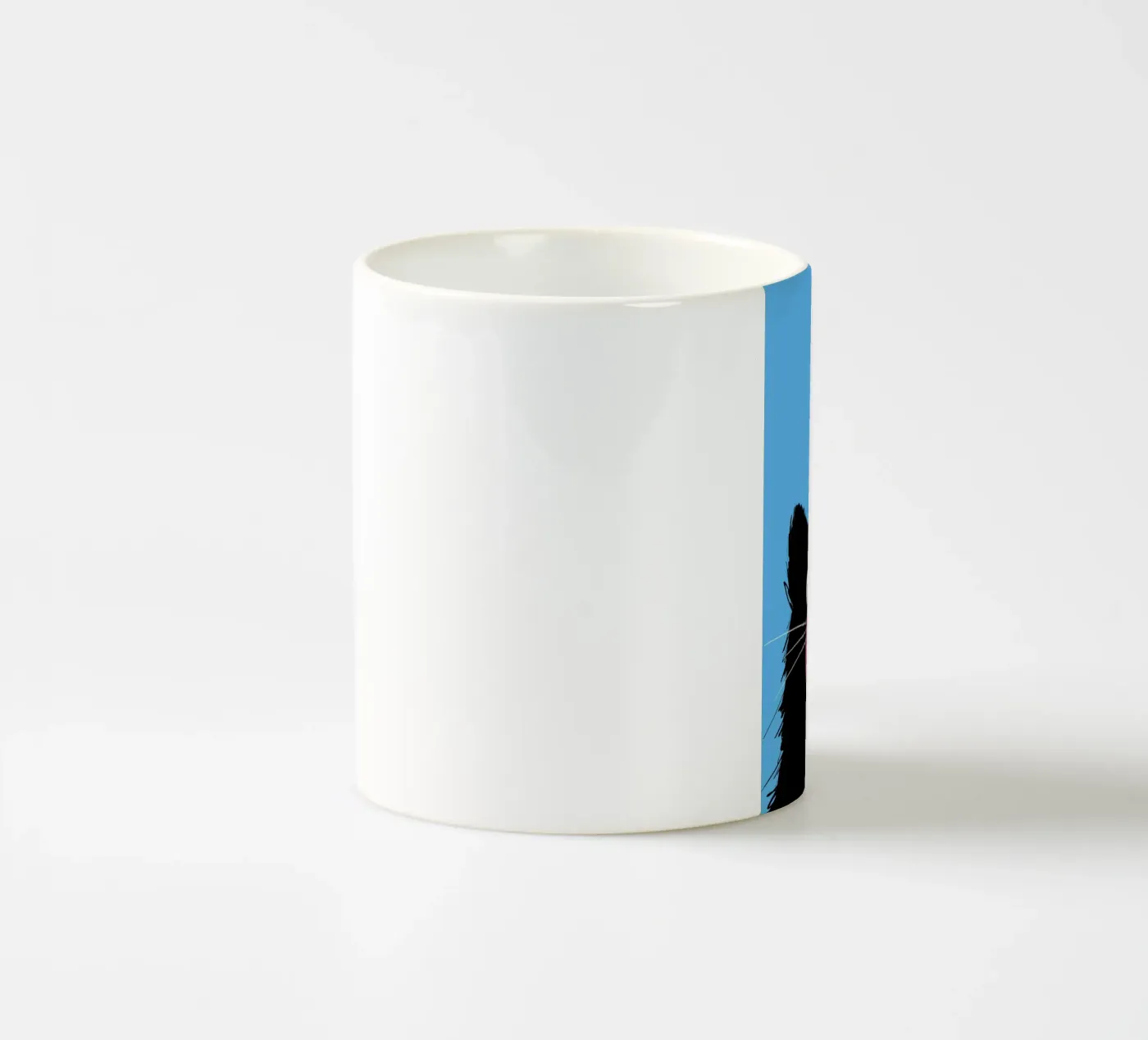 Cat Bubble ceramic mug by Doozal