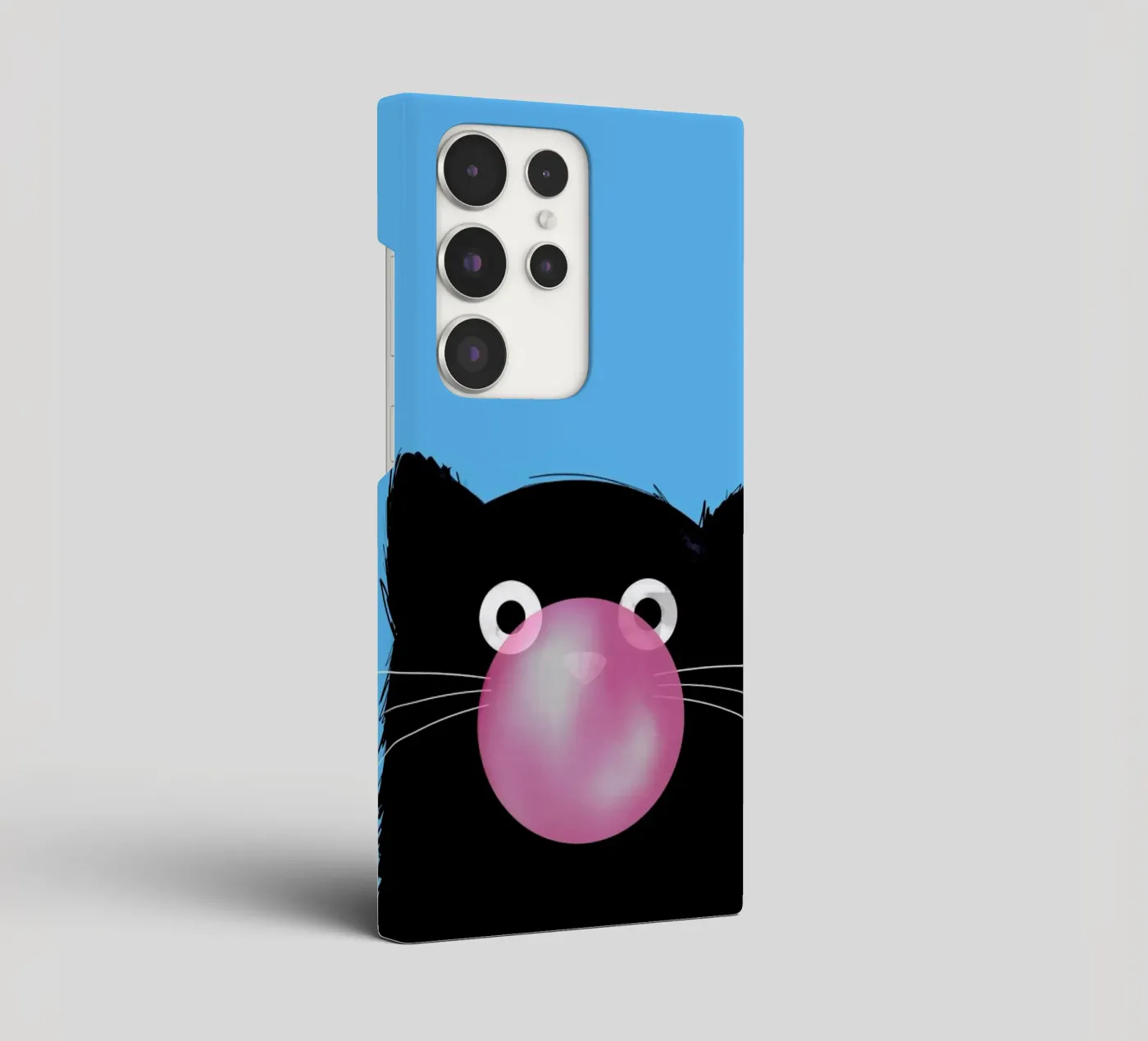 Cat Bubble cover samsung da Doozal