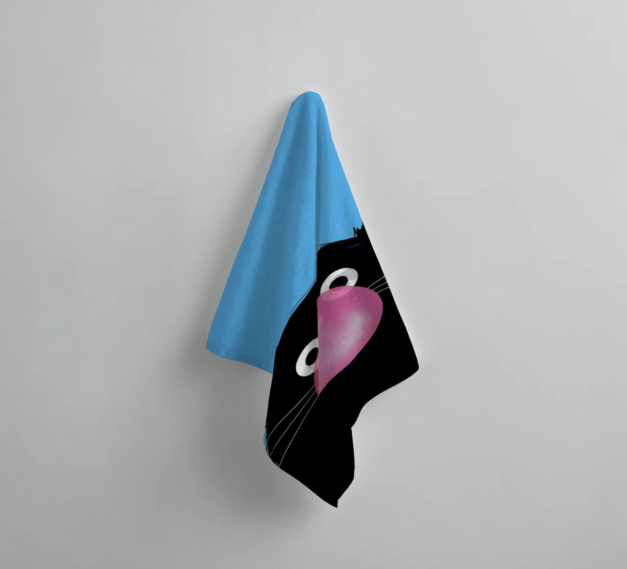 Cat Bubble towel by Doozal