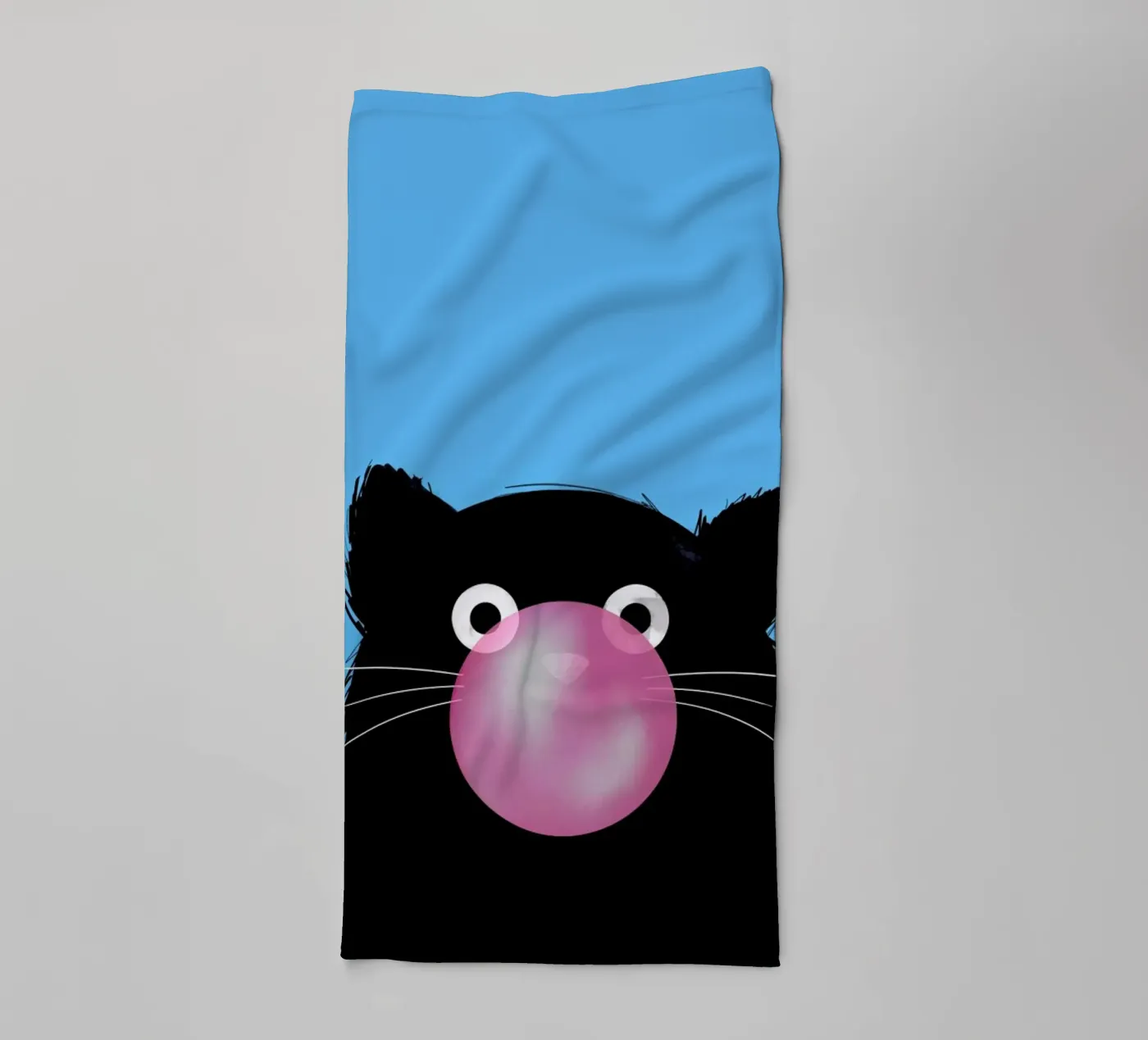 Cat Bubble Handtuch von Doozal