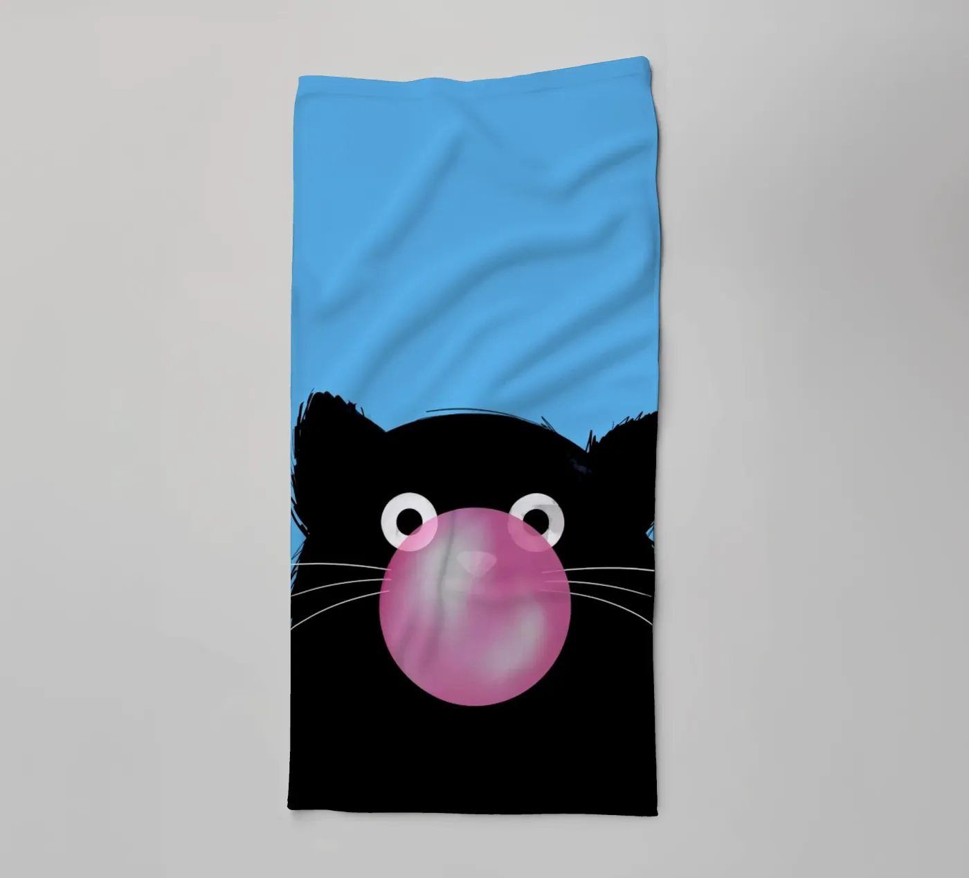 Cat Bubble towel by Doozal