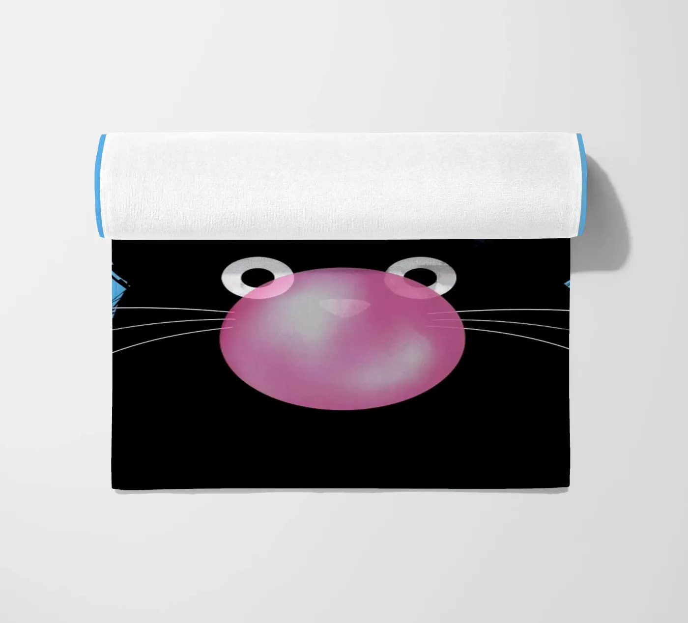 Cat Bubble strandhanddoek van Doozal