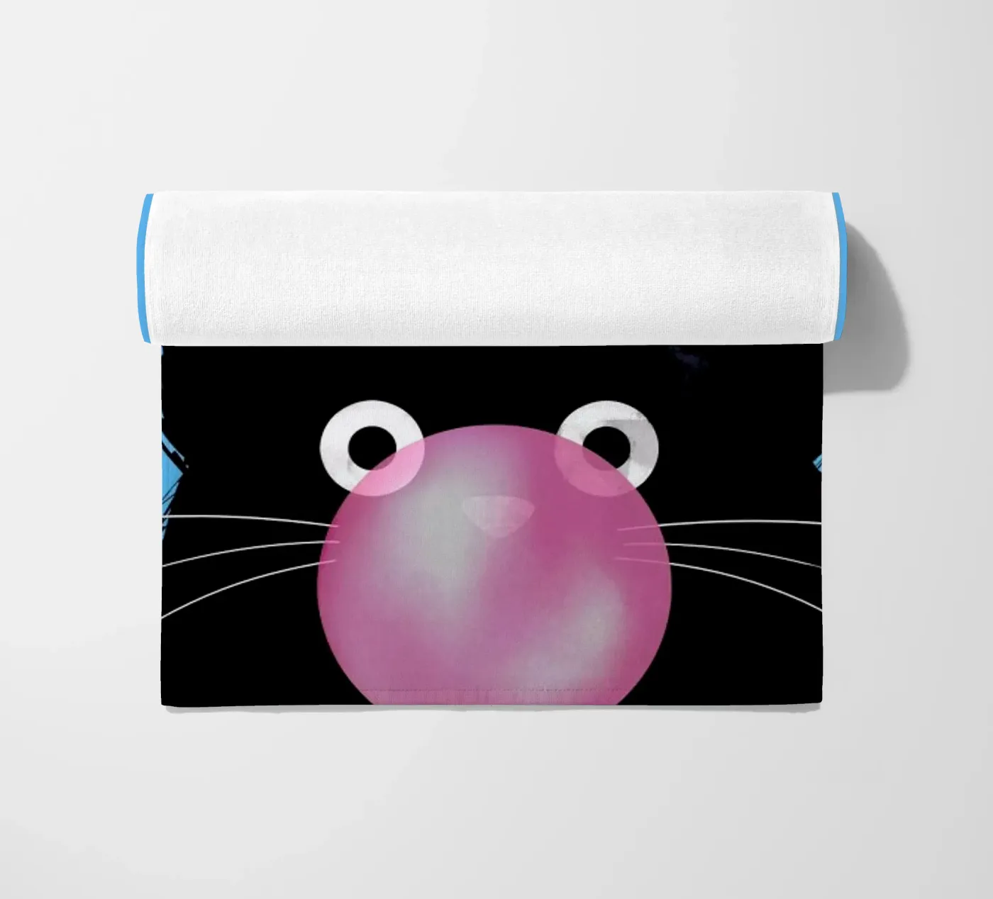 Cat Bubble strandhanddoek van Doozal