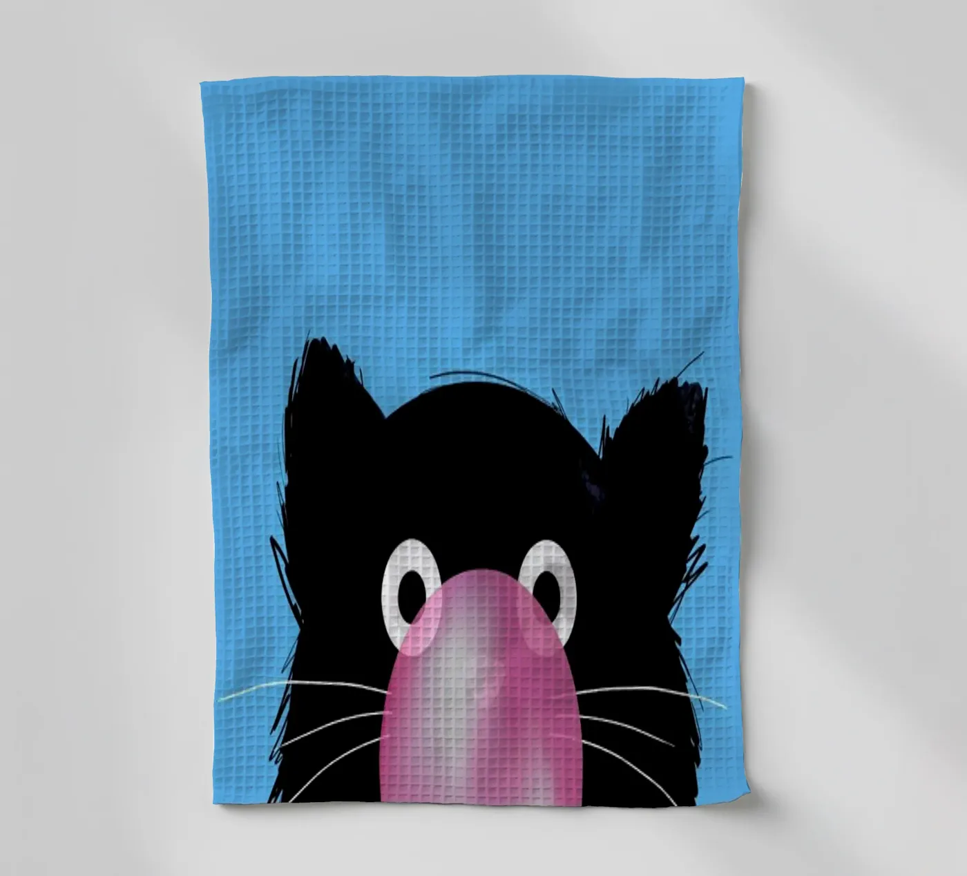Cat Bubble torchon de Doozal