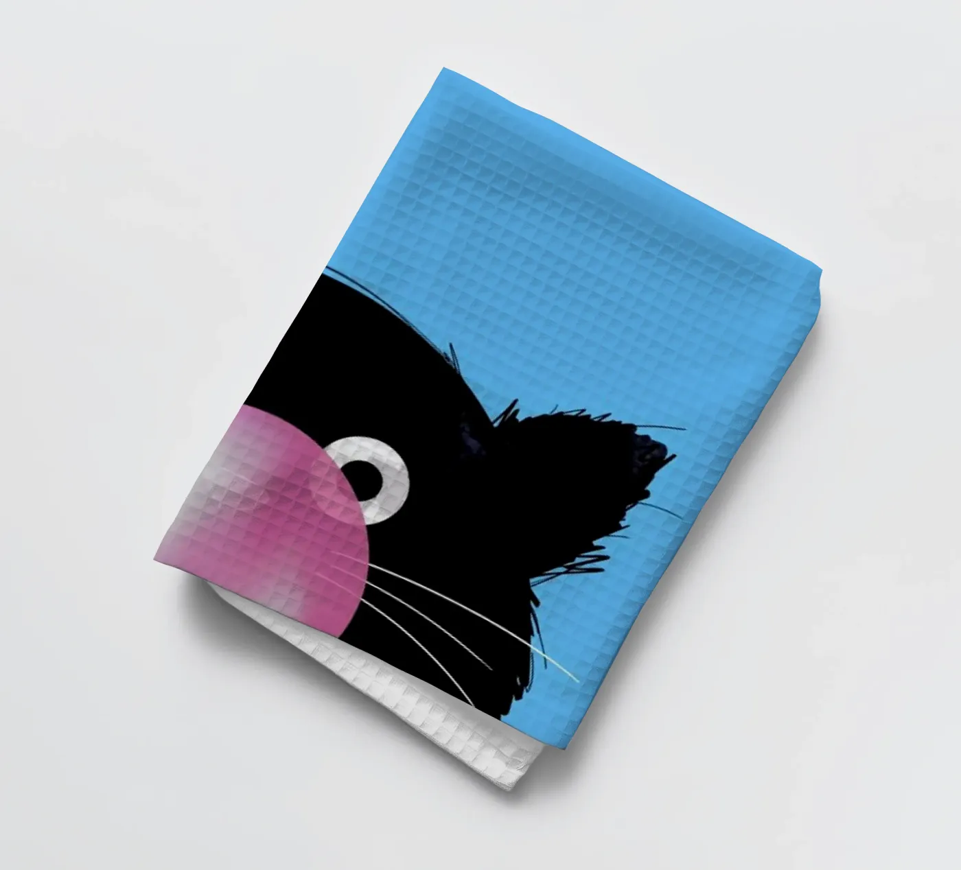 Cat Bubble torchon de Doozal