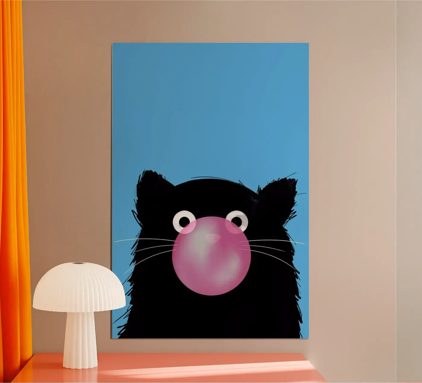Cat Bubble poster da Doozal