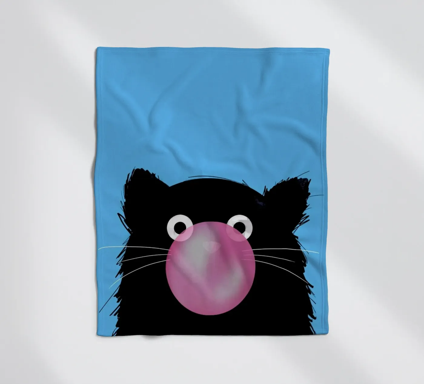 Cat Bubble Fleecedecke von Doozal