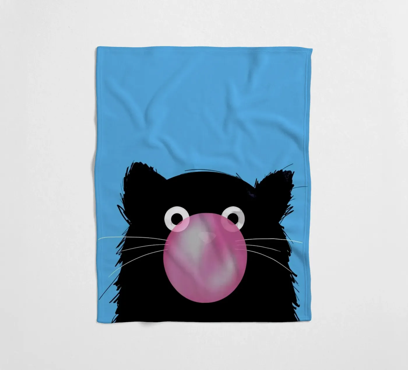 Cat Bubble Fleecedecke von Doozal