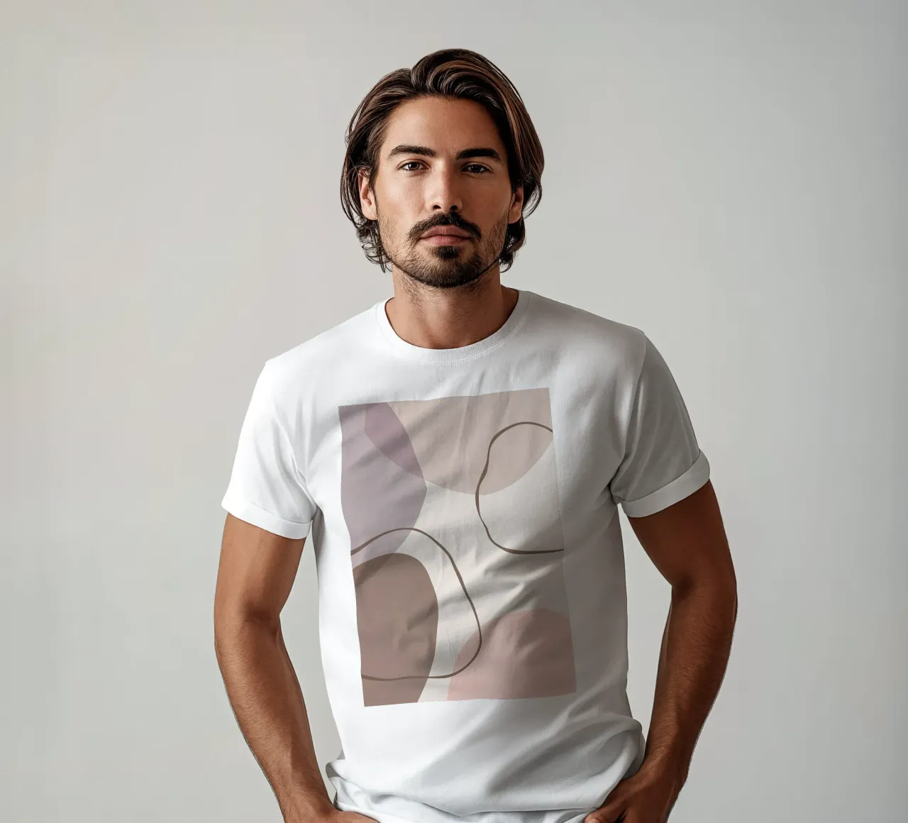 Astratto boho 3 t-shirt da Aiden Garcia