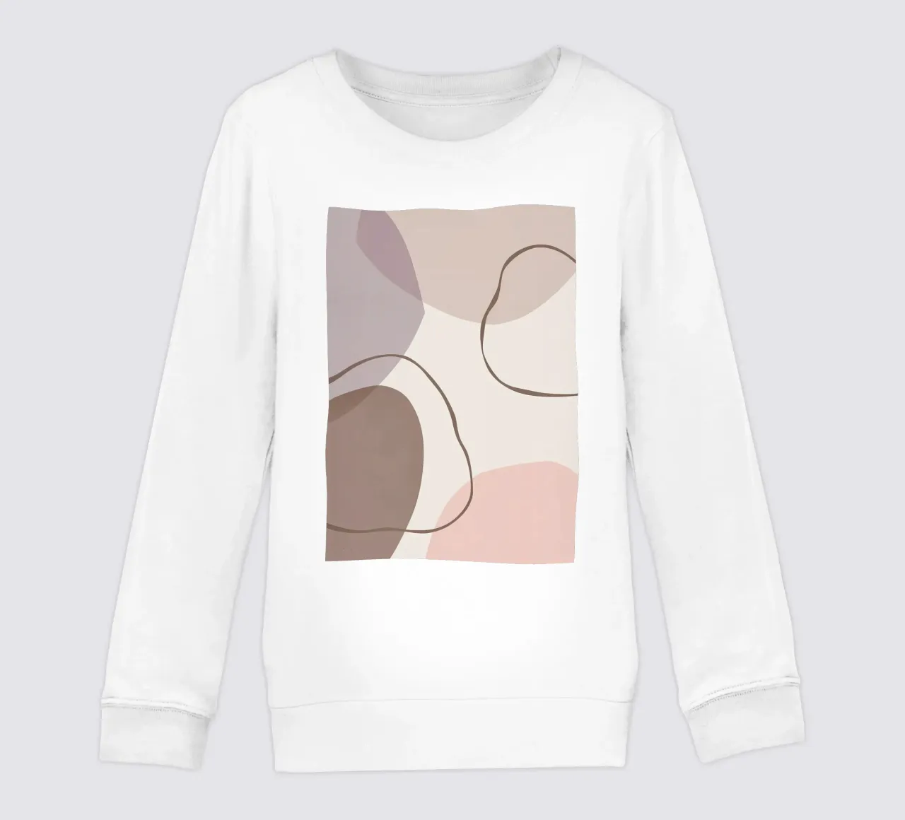 Astratto boho 3 felpa bambino da Aiden Garcia