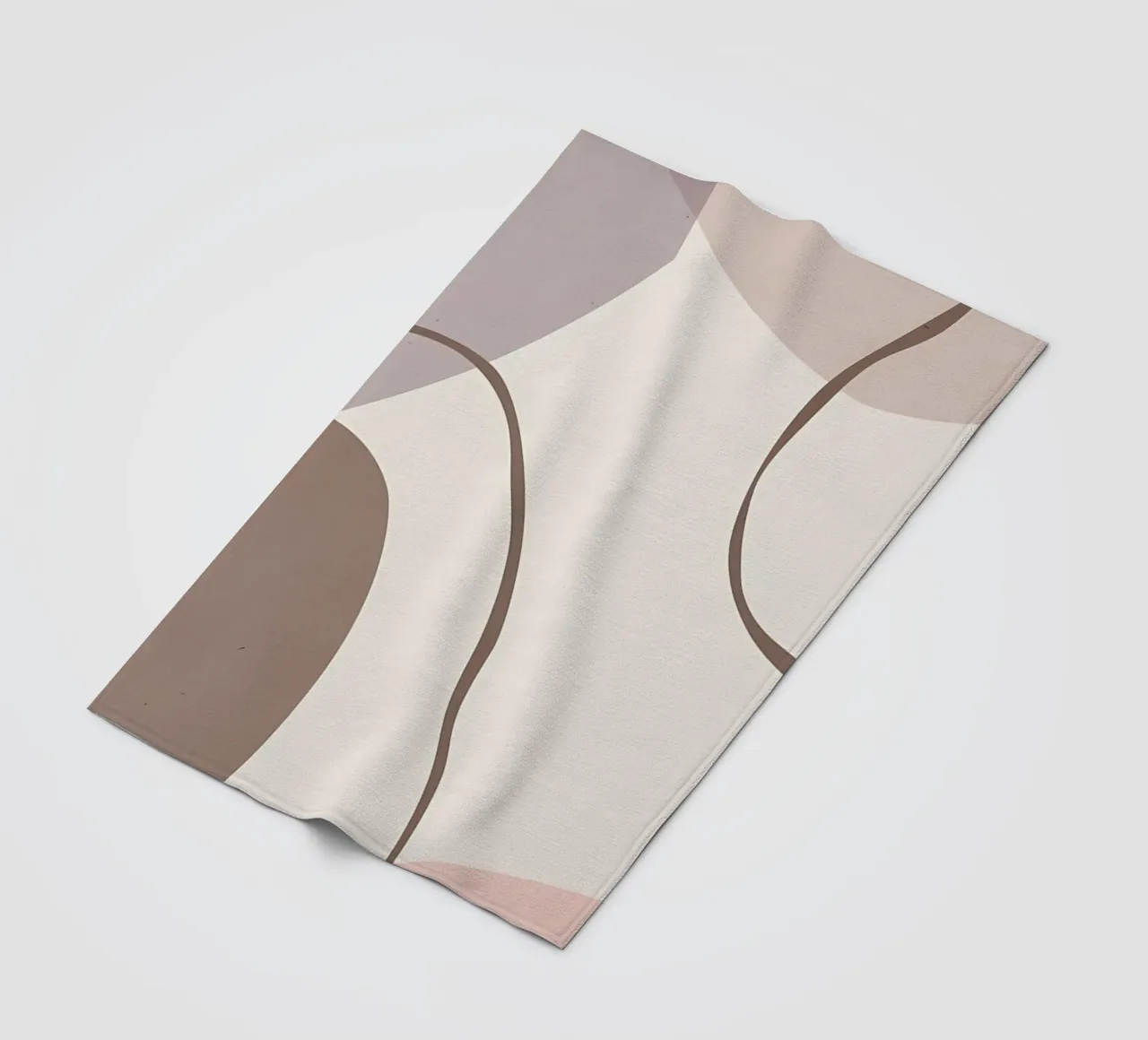 Astratto boho 3 coperta in pile da Aiden Garcia