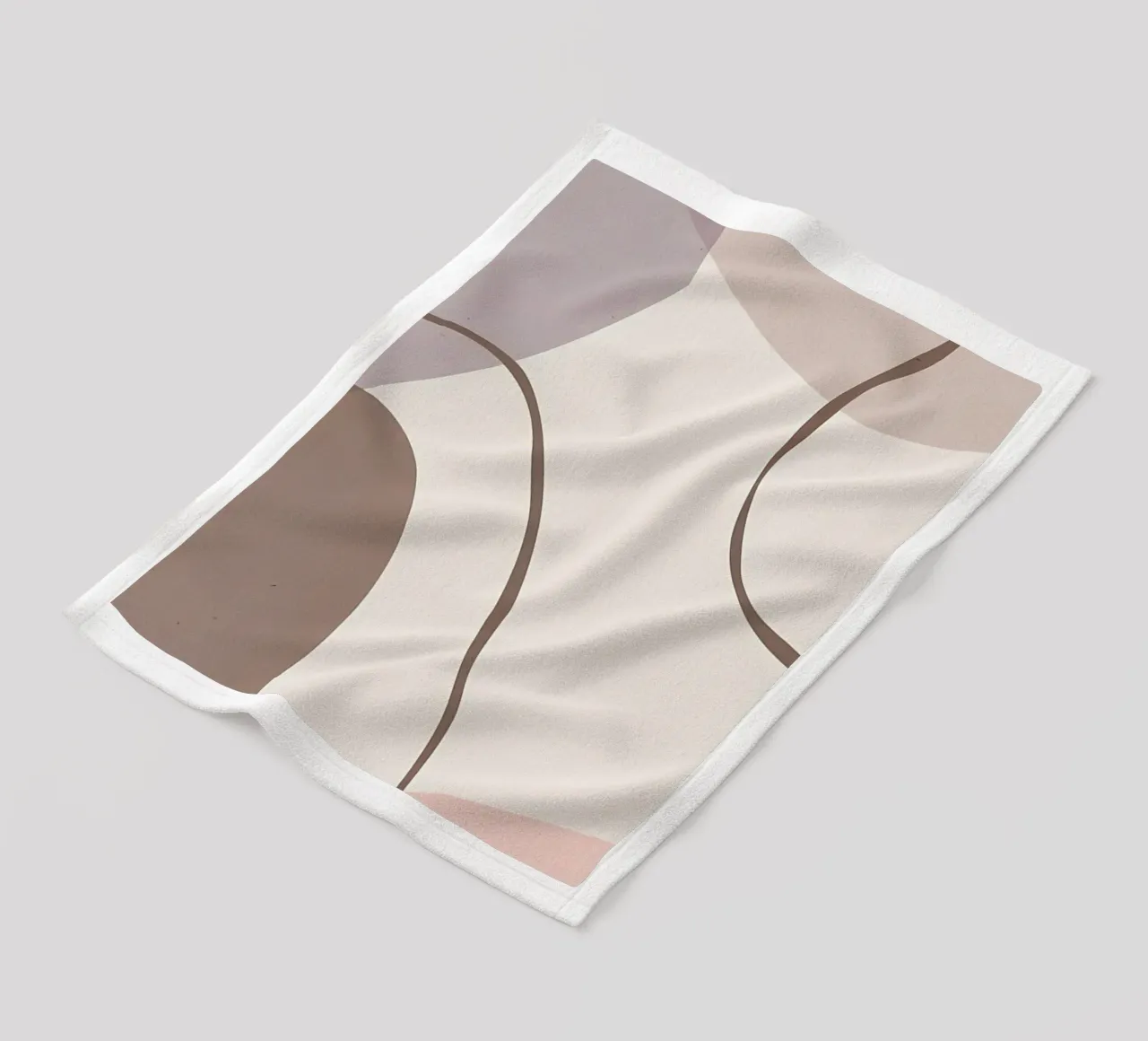Astratto boho 3 coperta in pile da Aiden Garcia