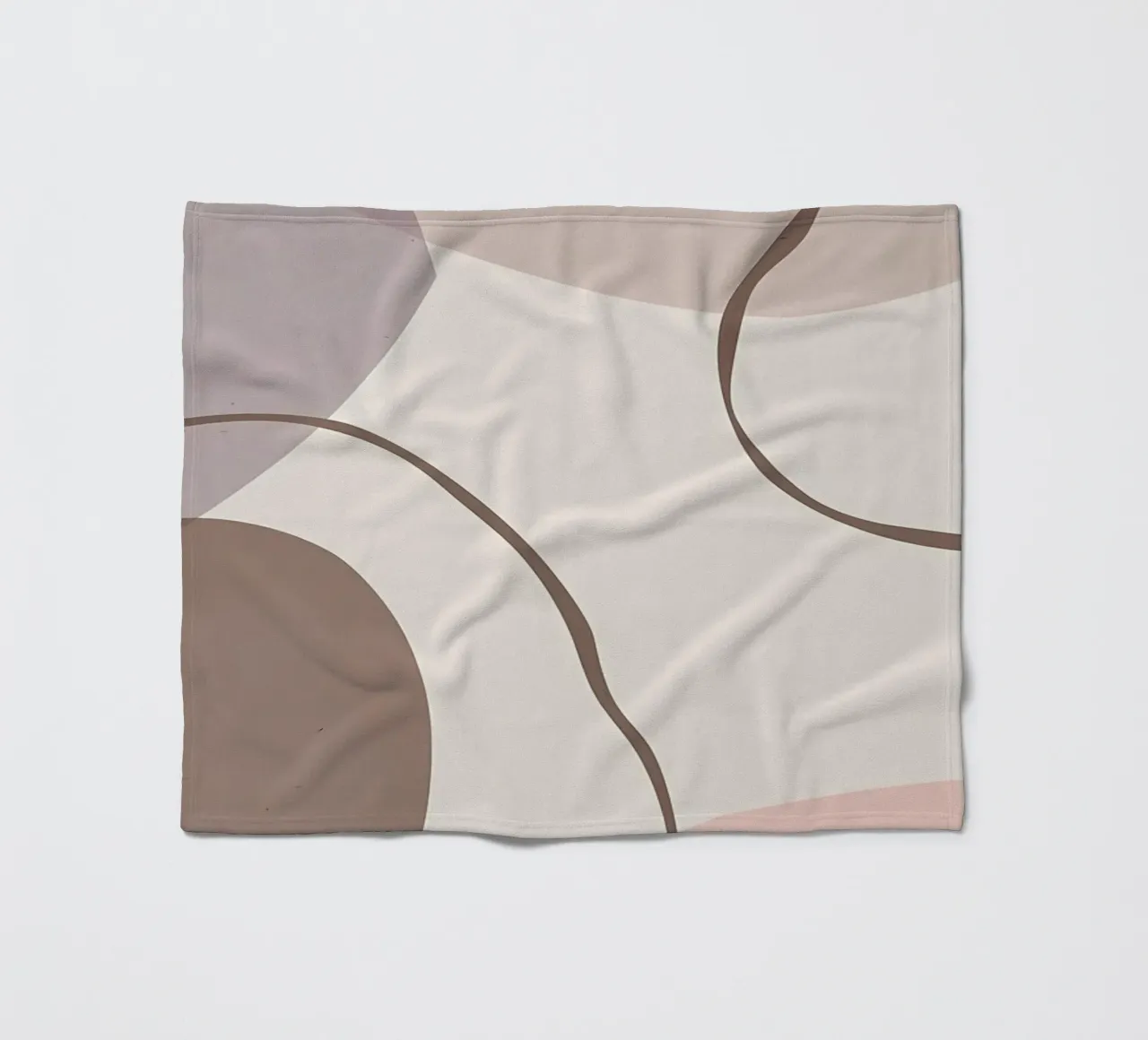 Astratto boho 3 coperta in pile da Aiden Garcia