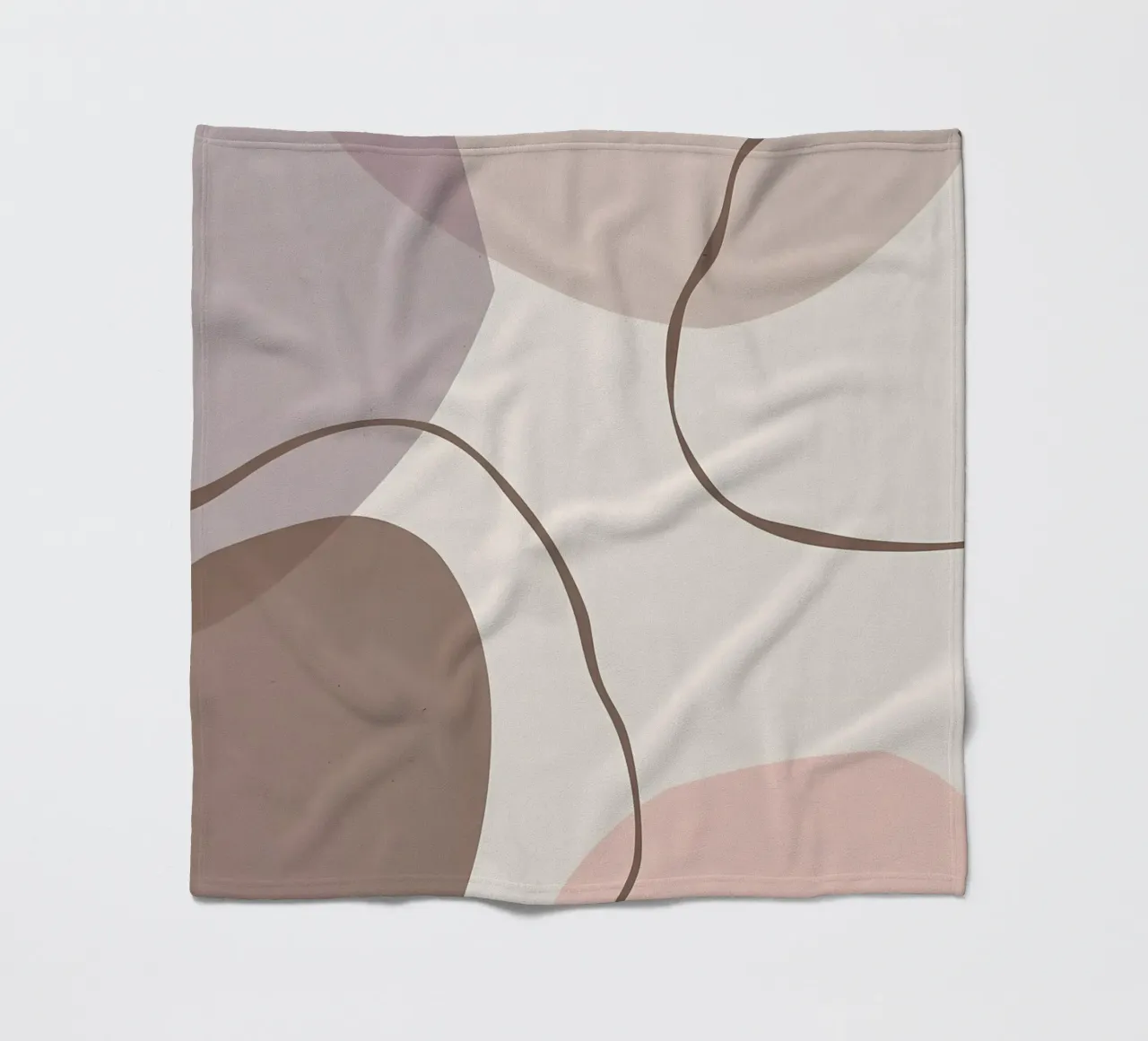 Astratto boho 3 coperta in pile da Aiden Garcia