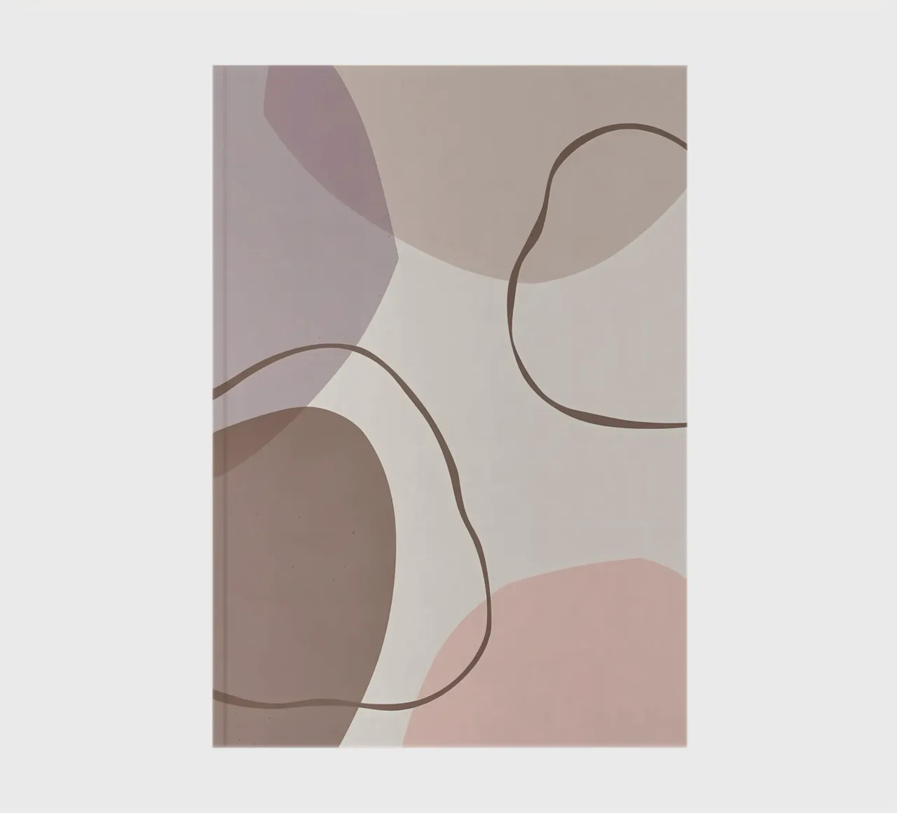 Abstract boho 3 notebook by Aiden Garcia