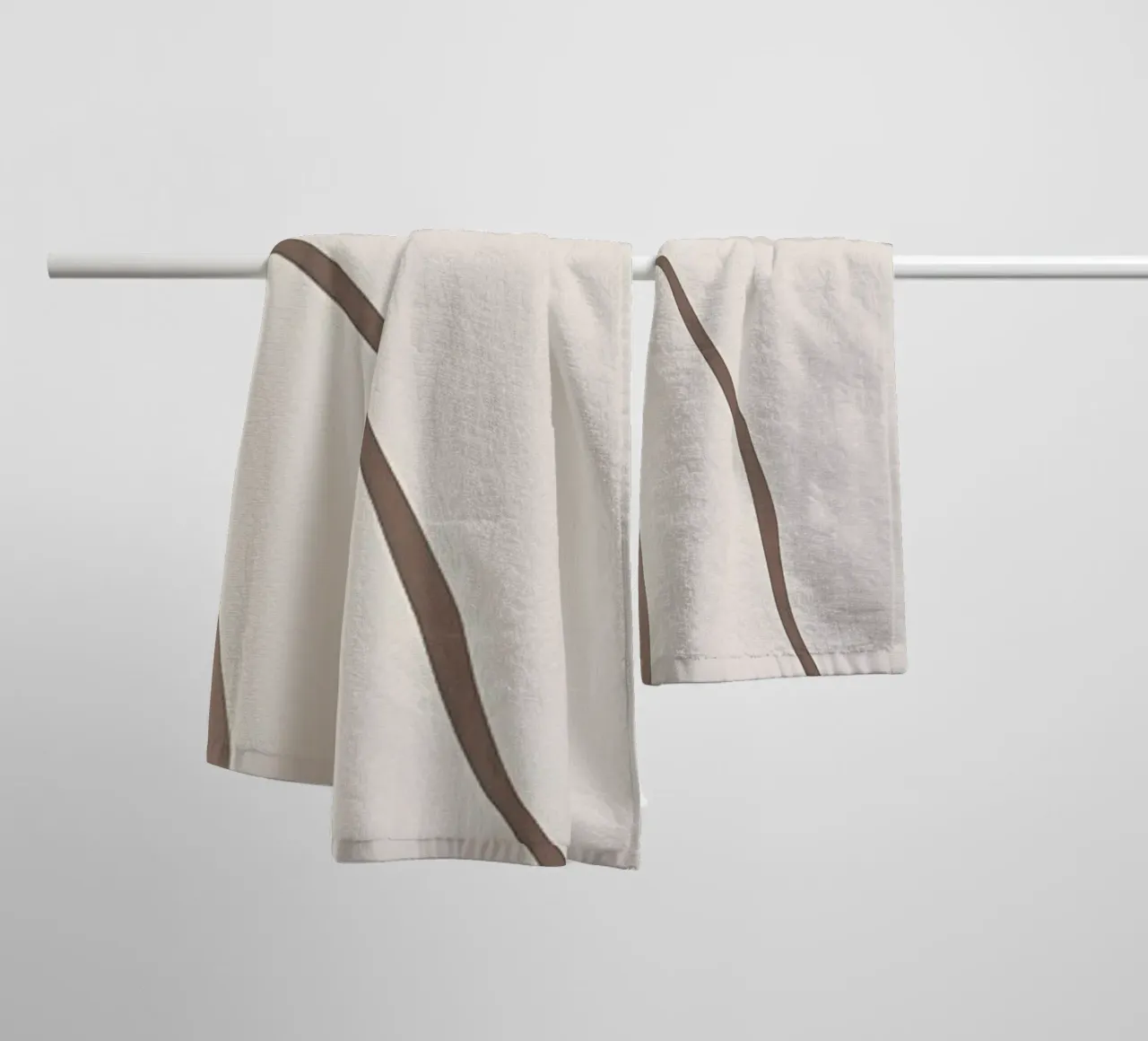 Abstrait boho 3 serviette de bain de Aiden Garcia