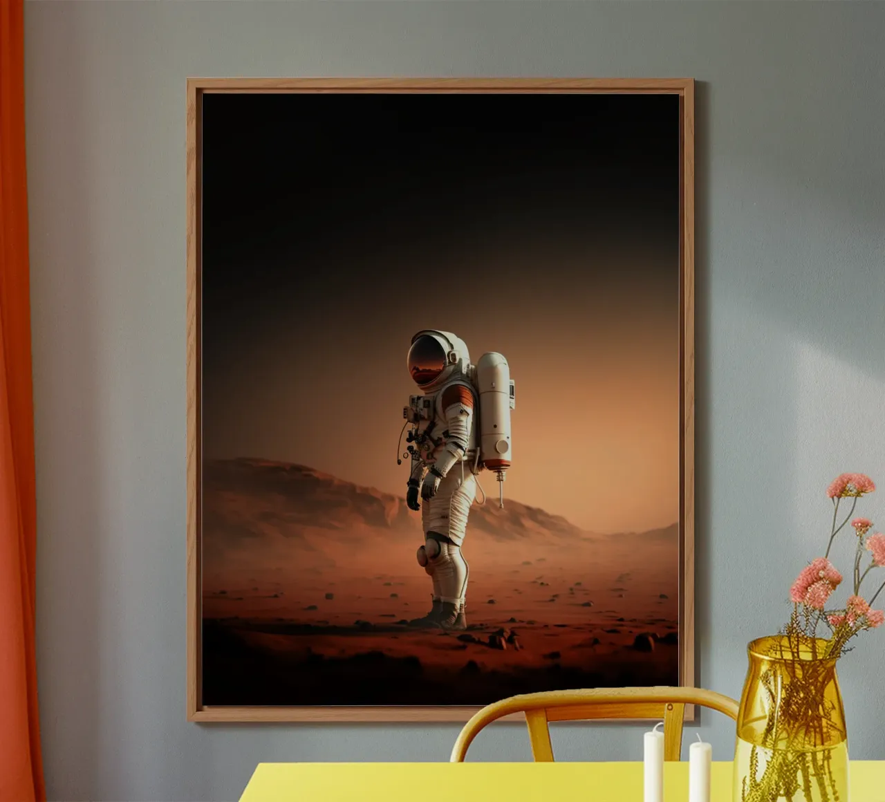 Exolune alluminio dibond da Stellar Dream Art